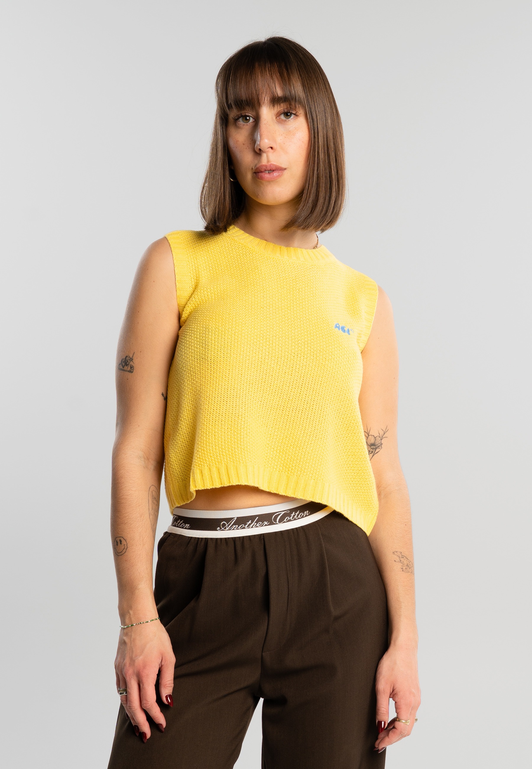 Another Cotton Lab Strickweste »Another Cotton Lab ACL WMN Knit Vest«