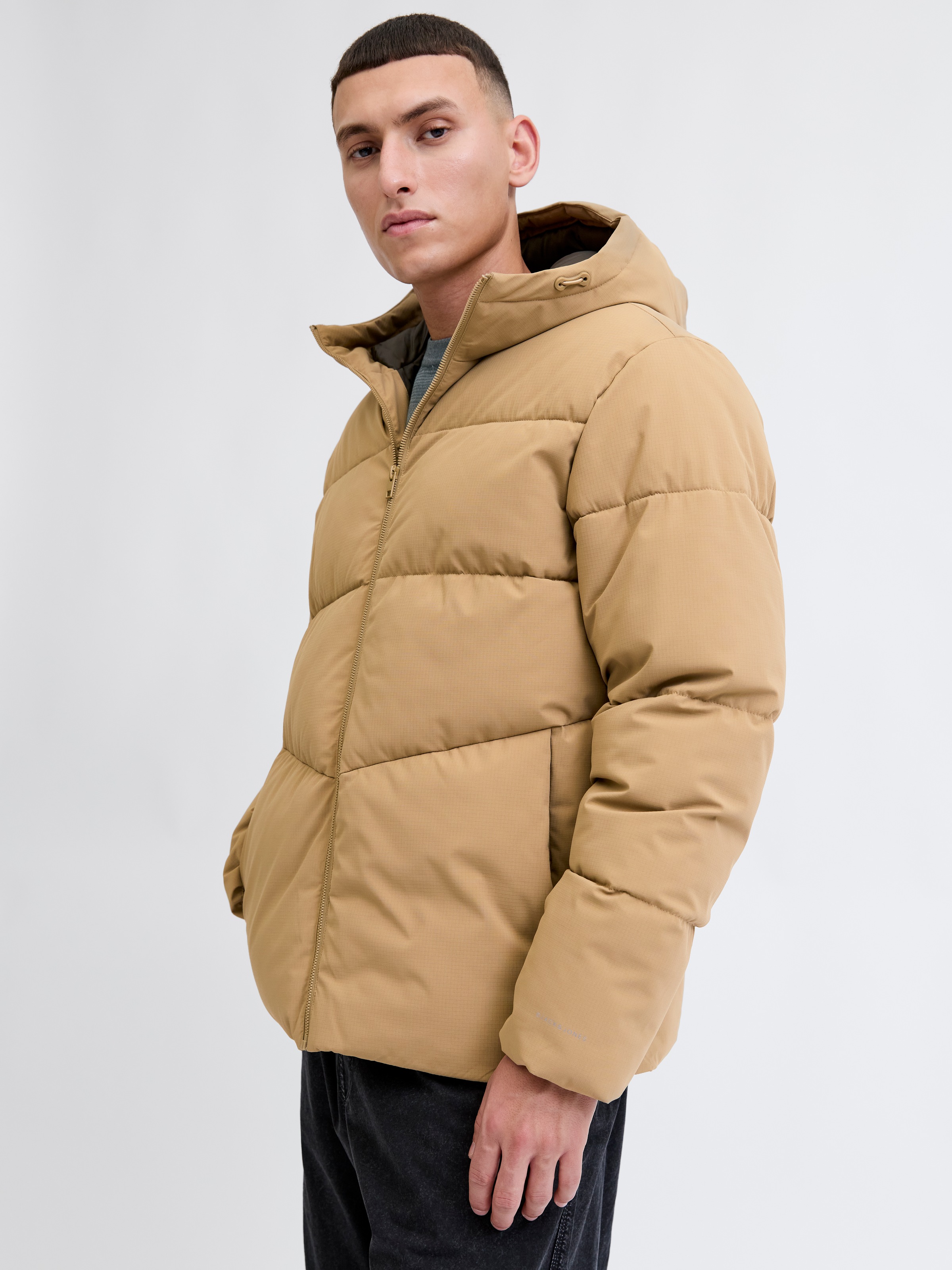 Jack & Jones Steppjacke "JJGLOBAL PUFFER JACKET" mit Kapuze günstig online kaufen