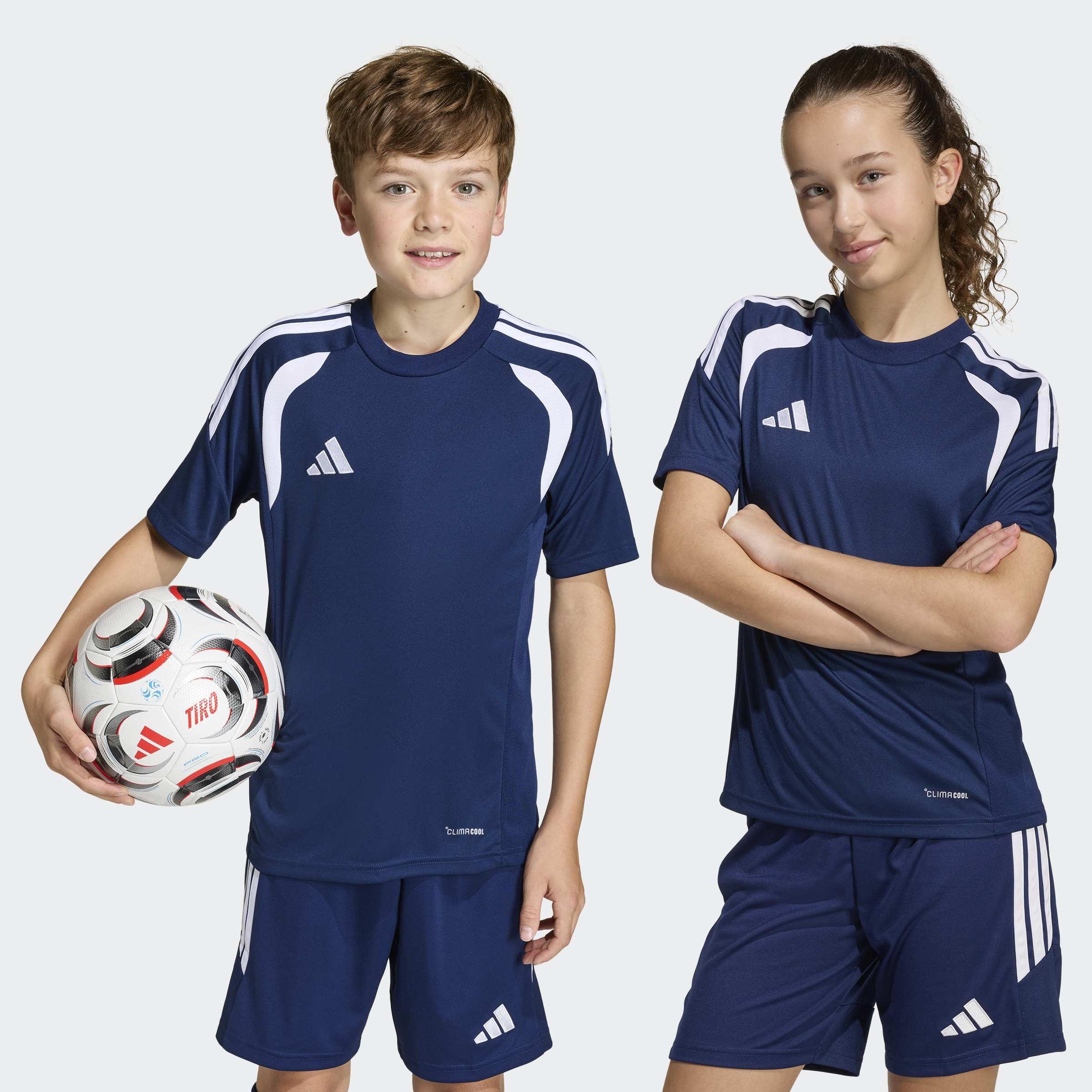 adidas Performance Fußballtrikot "TIRO26 LIGA KIDS TRIKOT" für Kinder, ohne Verschluss, mit climacool