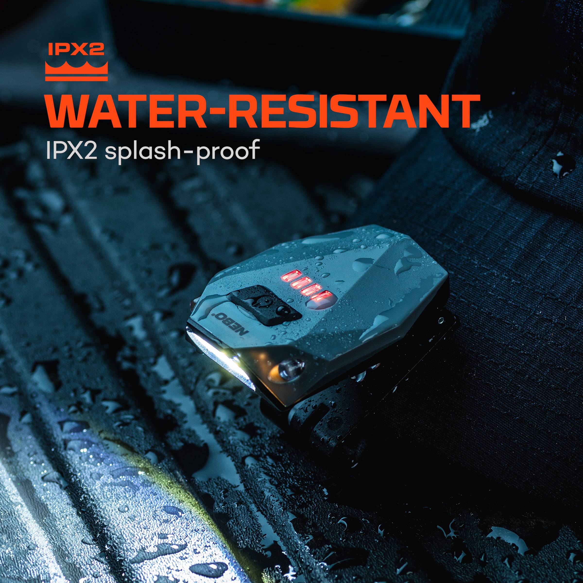 NEBO LED Stirnlampe »Nebo EINSTEIN™ CAP 100« Set, Taschenlampe inkl. Ladekabel, 2 Stk. tlg.