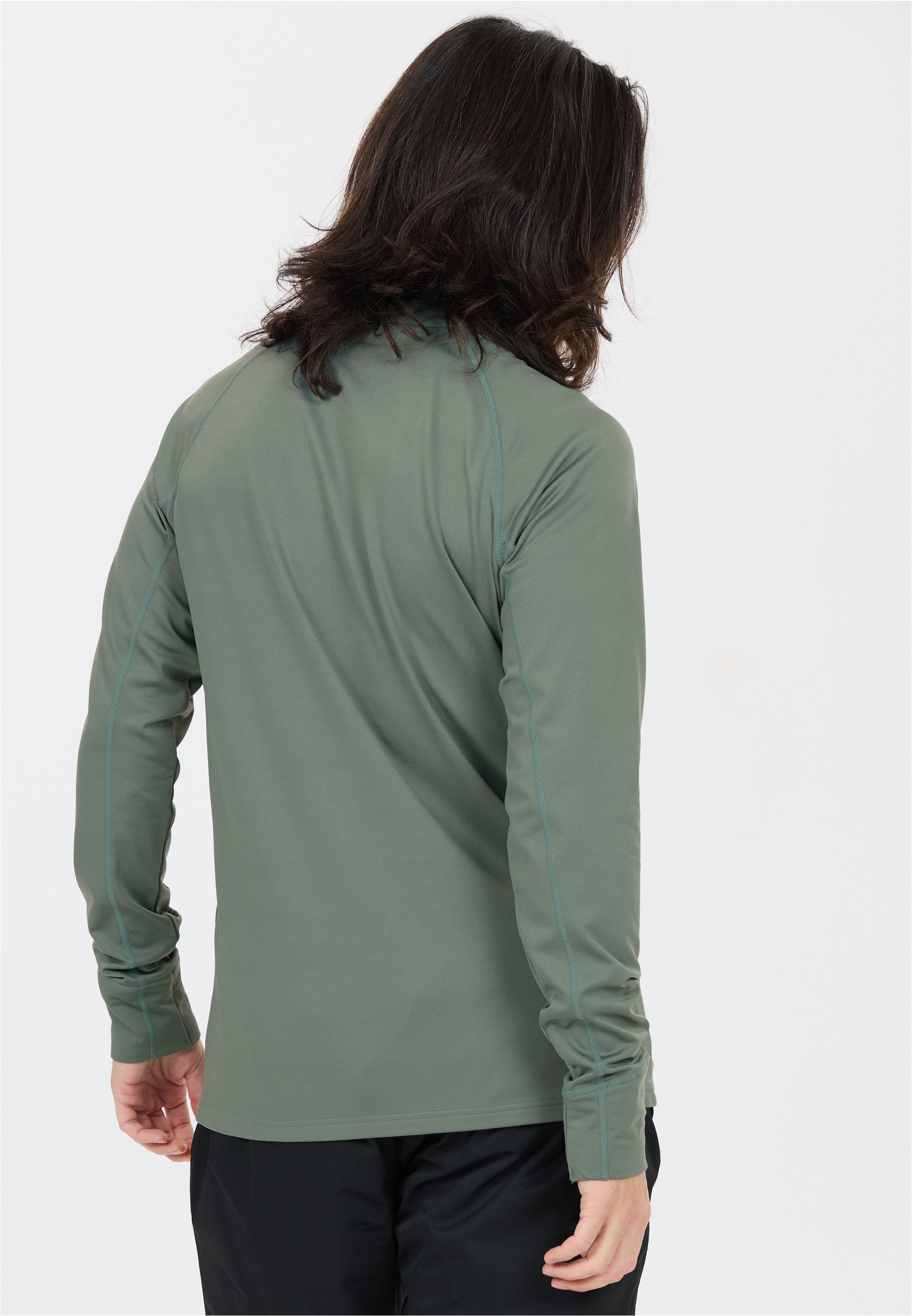 WHISTLER Langarmshirt »Baggio«, (1 tlg.), mit hochabschließendem Kragen