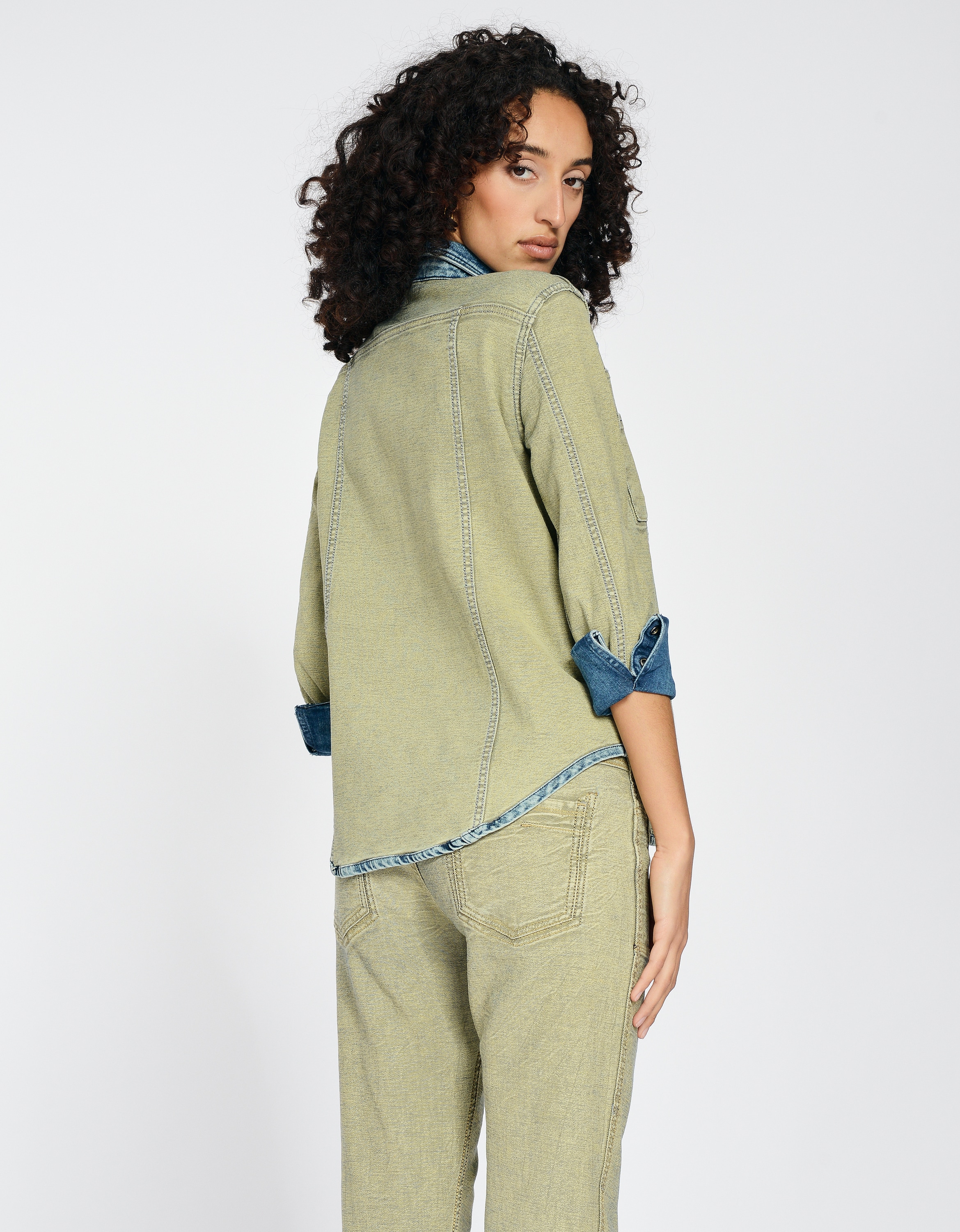 GANG Blusenshirt »GANG Shirt's Tops/T-Shirts 94LIV re-SHIRT«