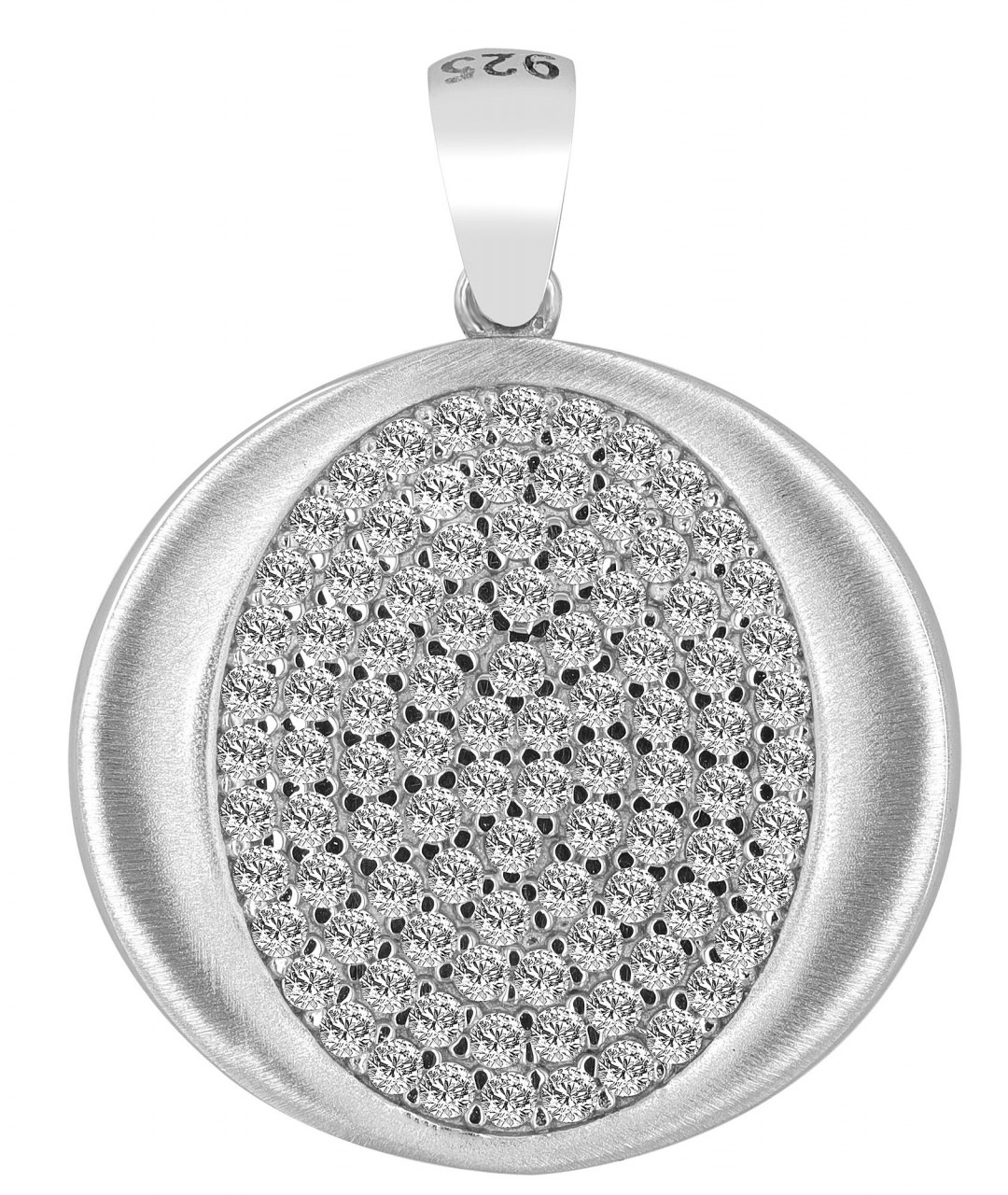 Kettenanhänger ADELIA´S "eleganter Schmuck Anhänger aus 925 Sterling Silber", silber, Schmuckanhänger, Damen, Silber 925 (Sterlingsilber), Kettenanhänger