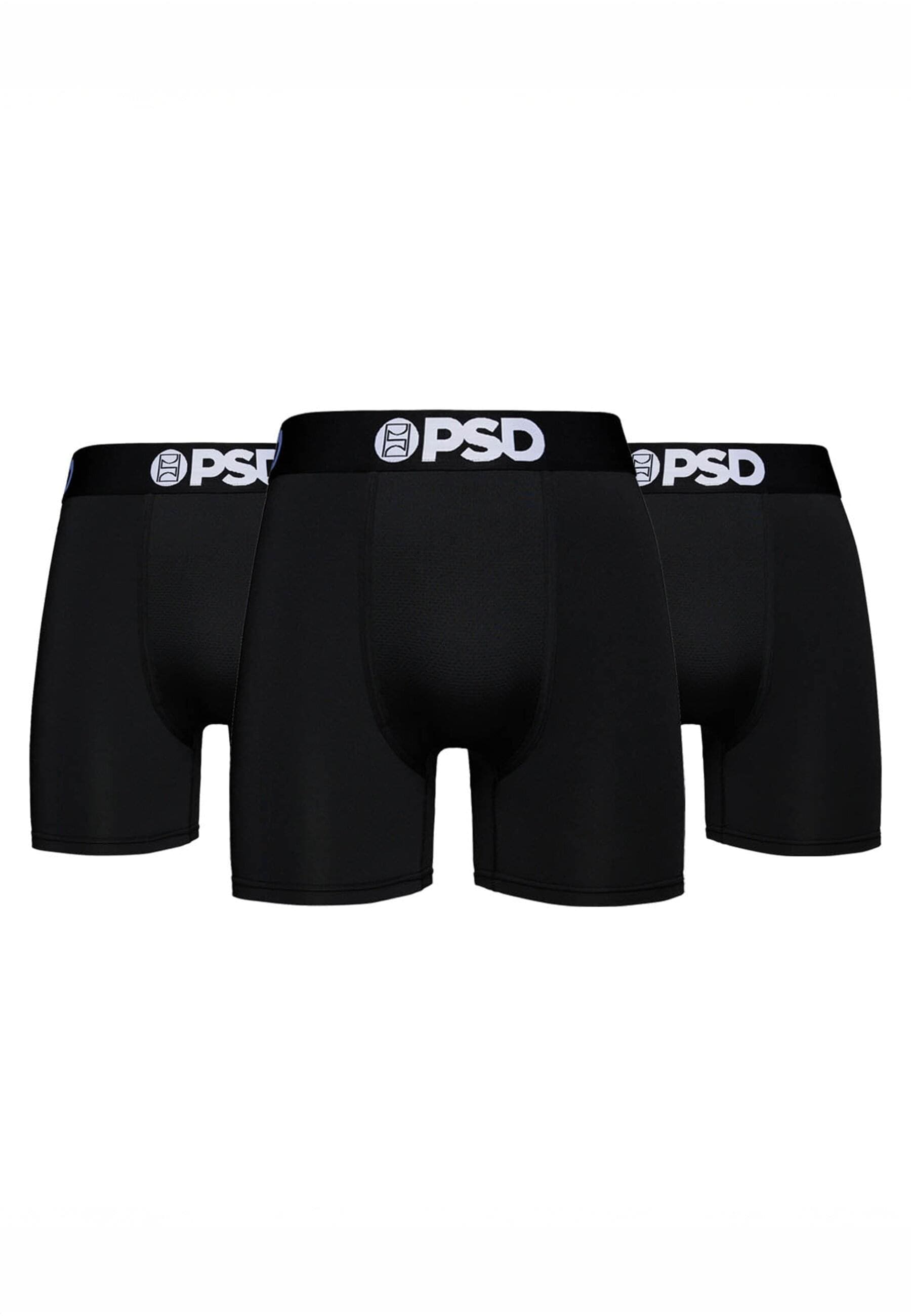 PSD Boxershorts "PSD SOLIDS BLK 5I 3PK" 1 Stk. günstig online kaufen