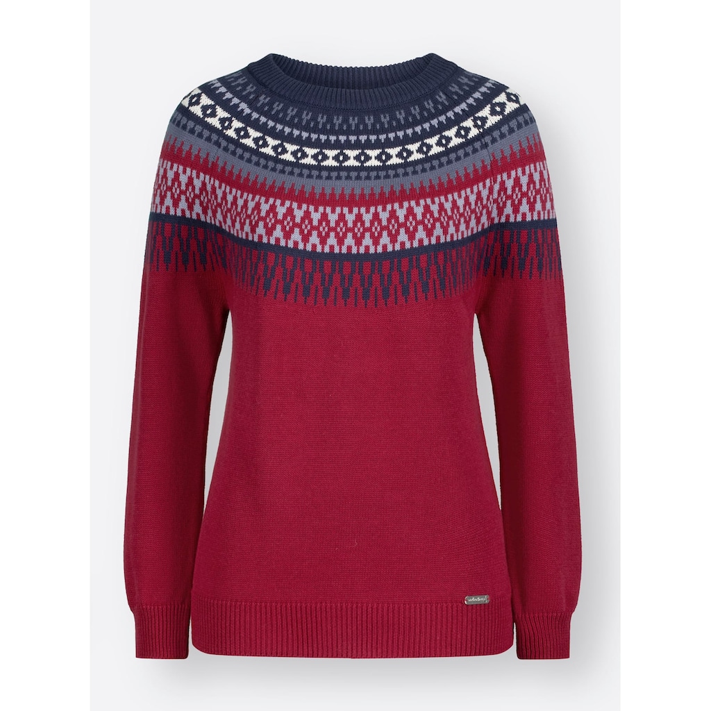 Casual Looks Norwegerpullover »Pullover«