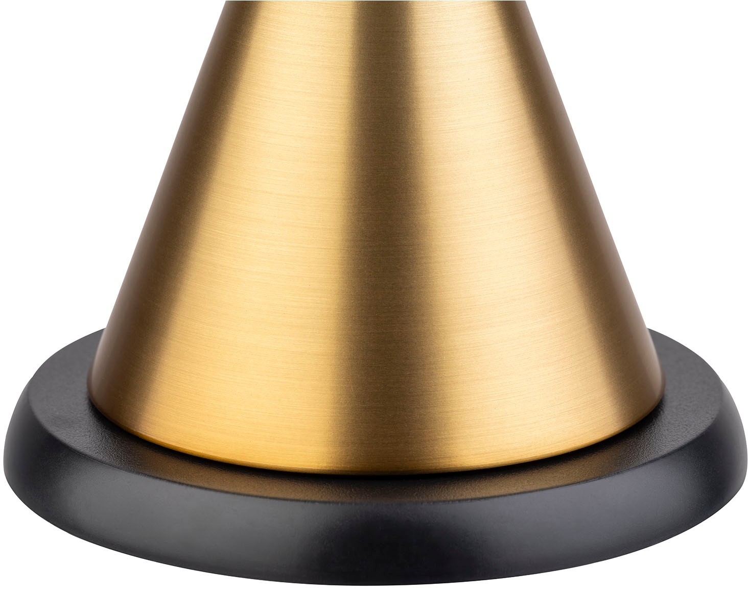 APS LED Tischleuchte »Akku-Tischleuchte "CONE MINI", Höhe 11,5 cm«, 1 flammig, Leuchtmittel LED-Modul | LED fest integriert, inkl. Ladestation, USB-Ladekabel und Fernbedienung
