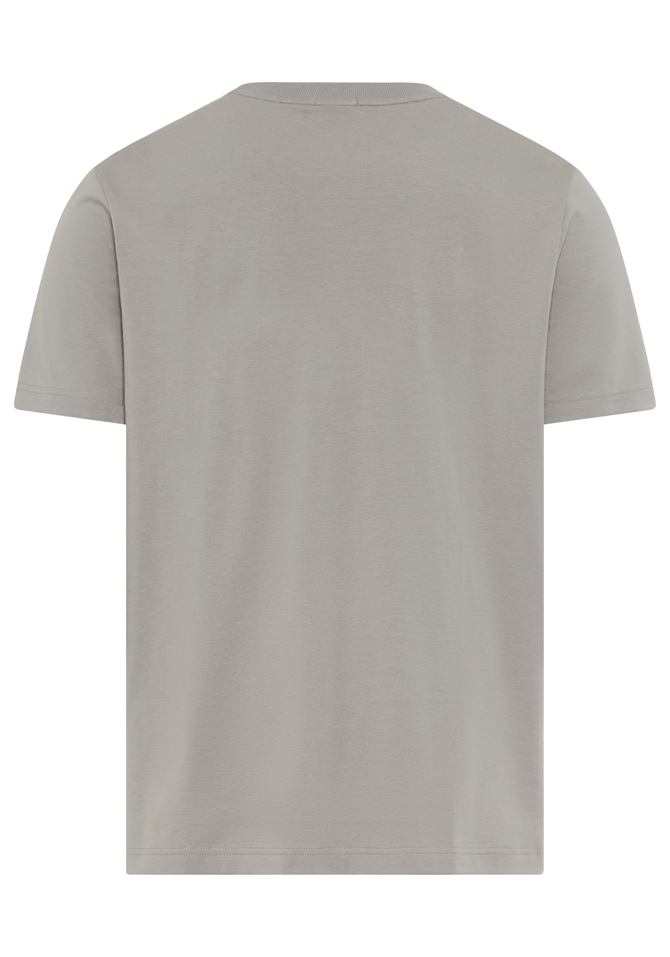 BOSS GREEN Rundhalsshirt "Tee" mit gummiertem Kontrast-Logo günstig online kaufen