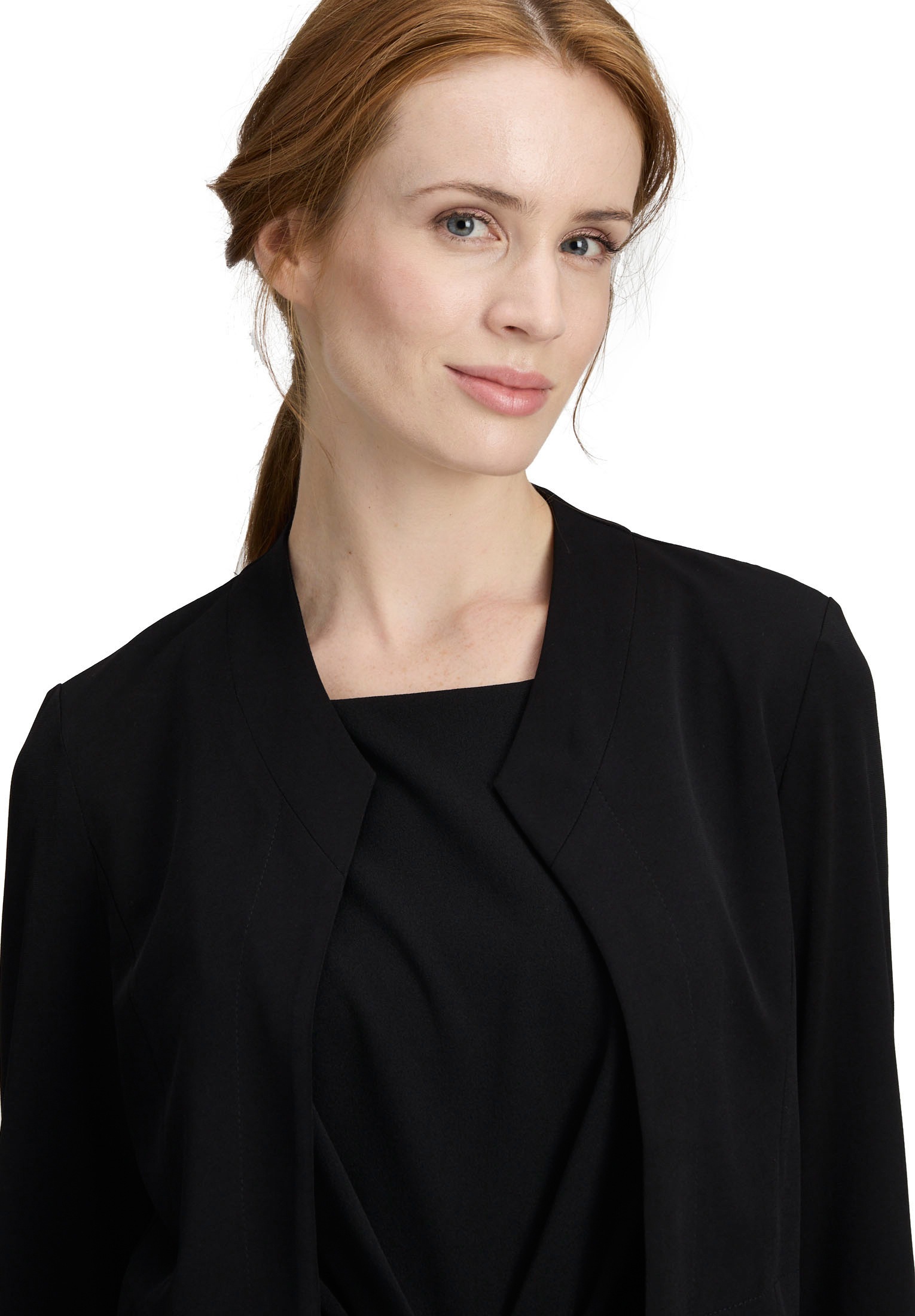 Vera Mont Sweatjacke »Vera Mont Damen Bolero-Jacke figurbetont«, Nahtführung