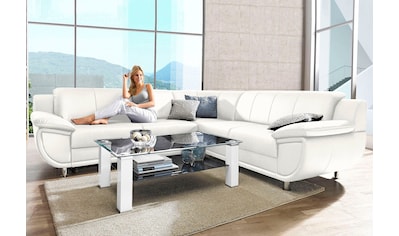 TRENDMANUFAKTUR Ecksofa »Rondo, L-Form«