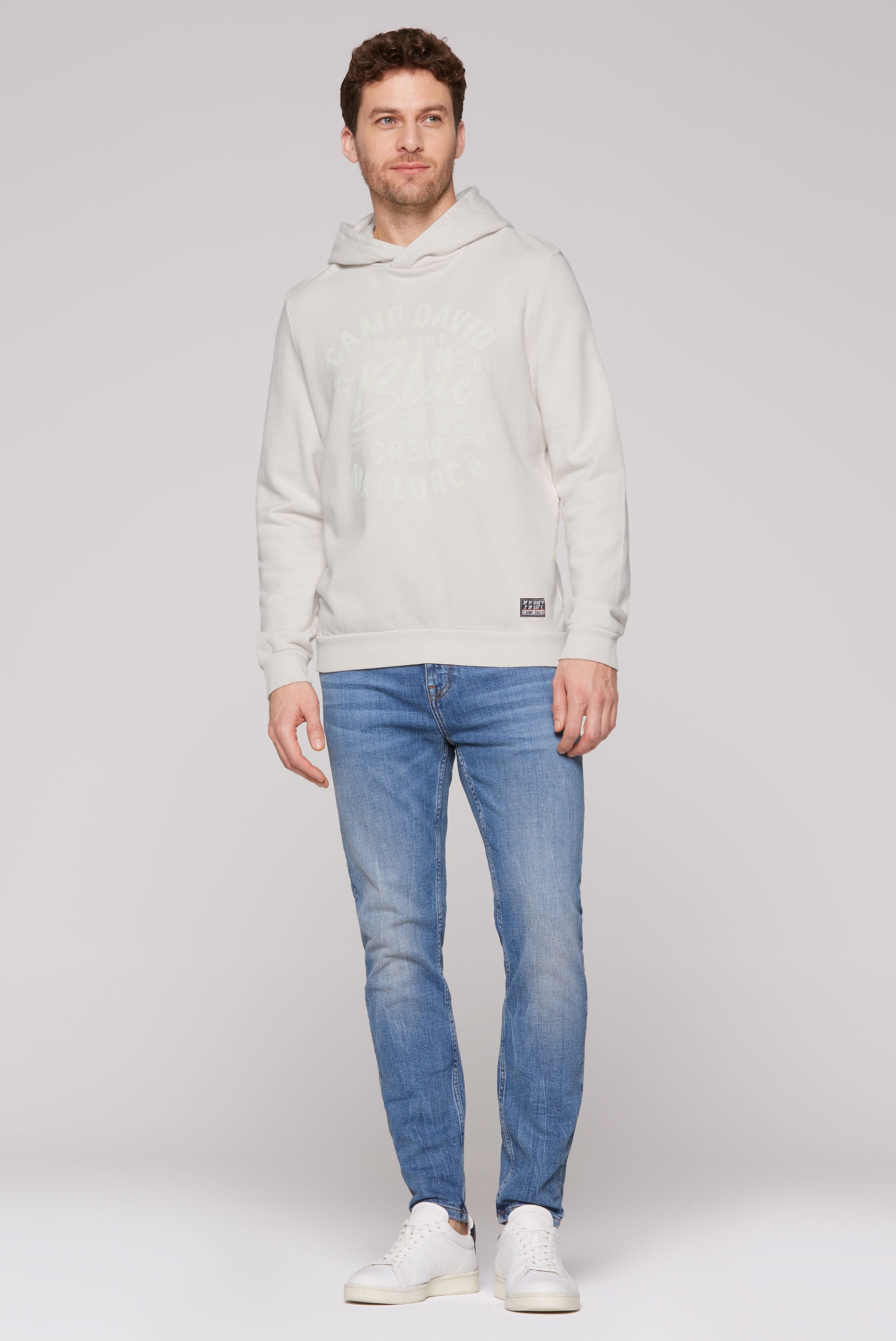 CAMP DAVID Kapuzensweatshirt, aus Baumwolle