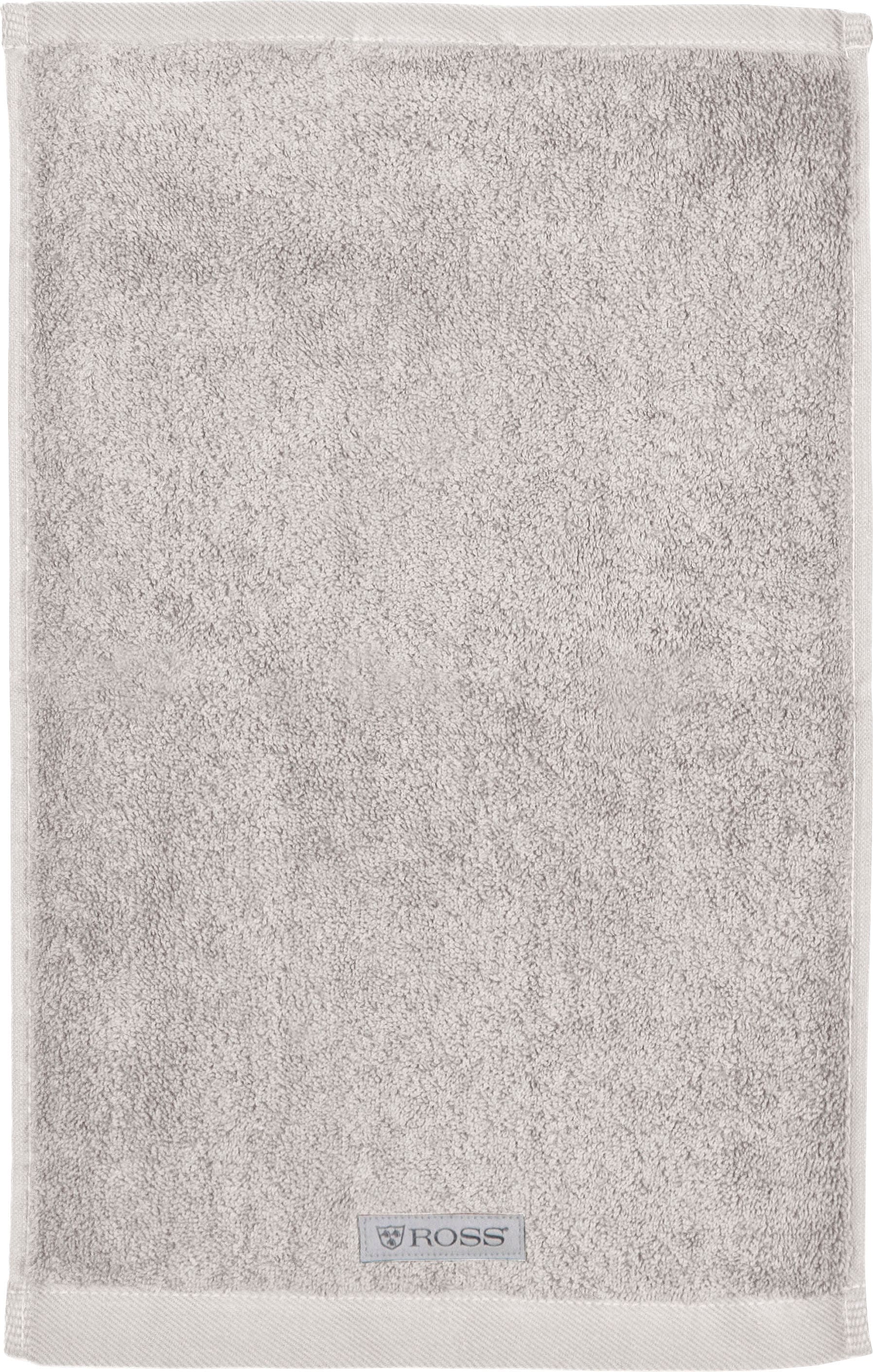 Gästehandtücher ROSS, B:30cm L:50cm, grau, Frottier, Obermaterial: 100% Baumwolle, Handtücher, "Sinfonie", in modernen Unifarben