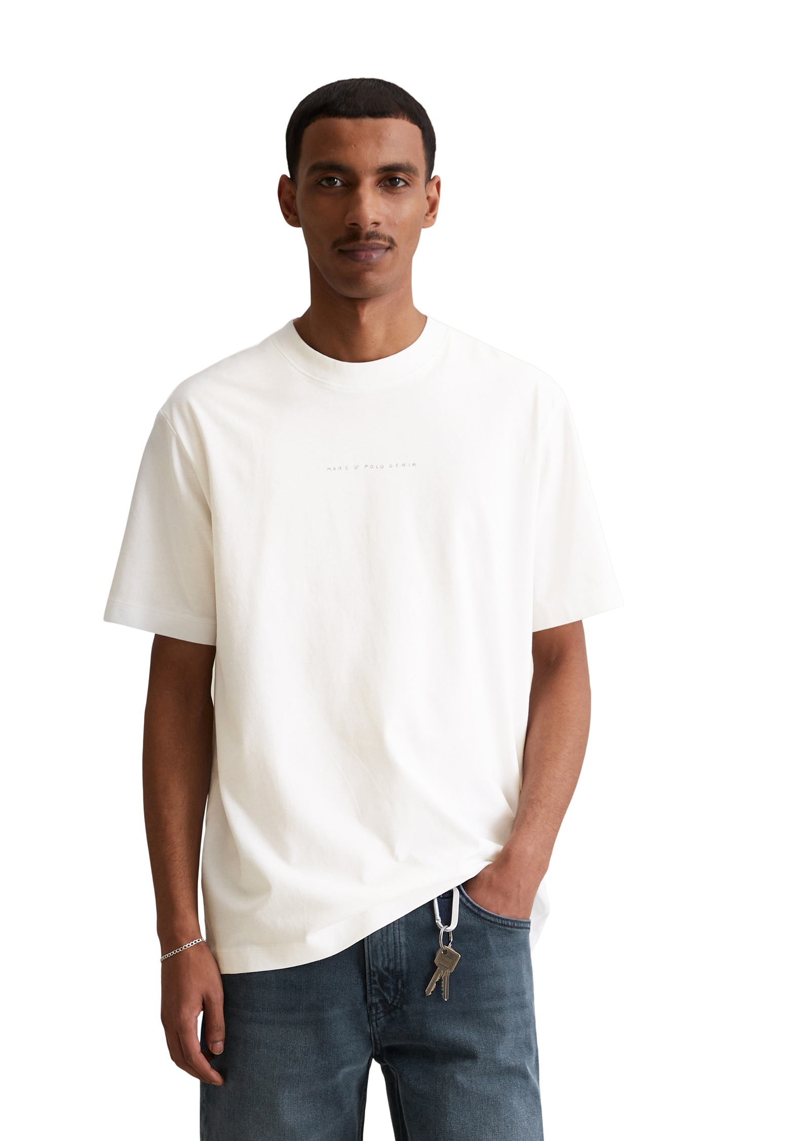 Marc OPolo DENIM T-Shirt "aus reiner Bio-Baumwolle" günstig online kaufen
