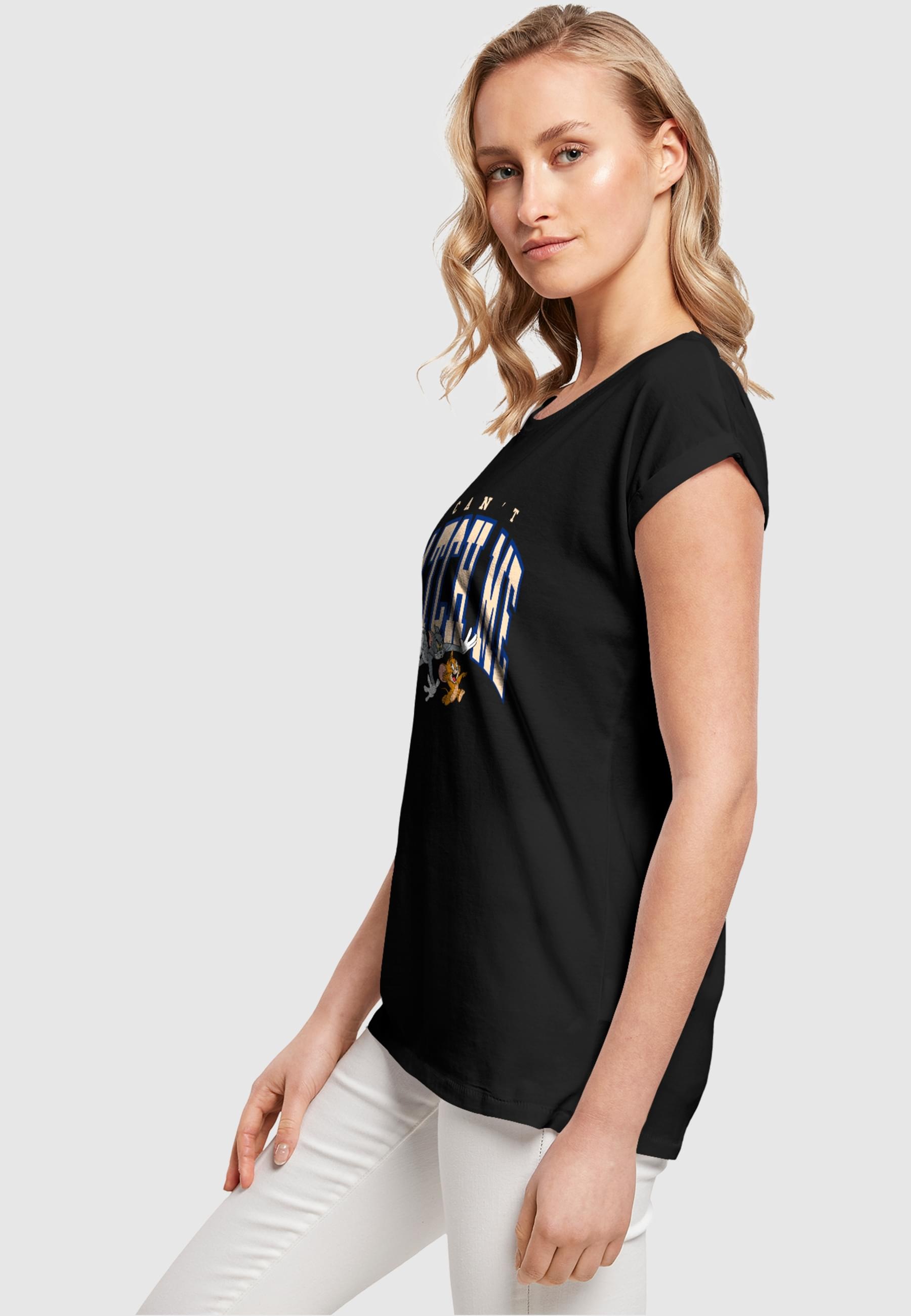 ABSOLUTE CULT T-Shirt »ABSOLUTE CULT Damen Ladies Tom and Jerry - Can't Catch T-Shirt«, (1 tlg.)
