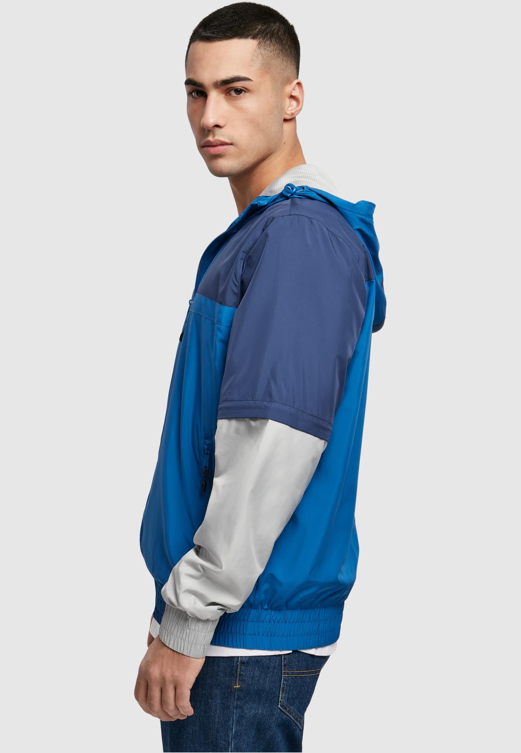 URBAN CLASSICS Allwetterjacke »Urban Classics Herren Zip Away Track Jacket«, (1 St.), mit Kapuze