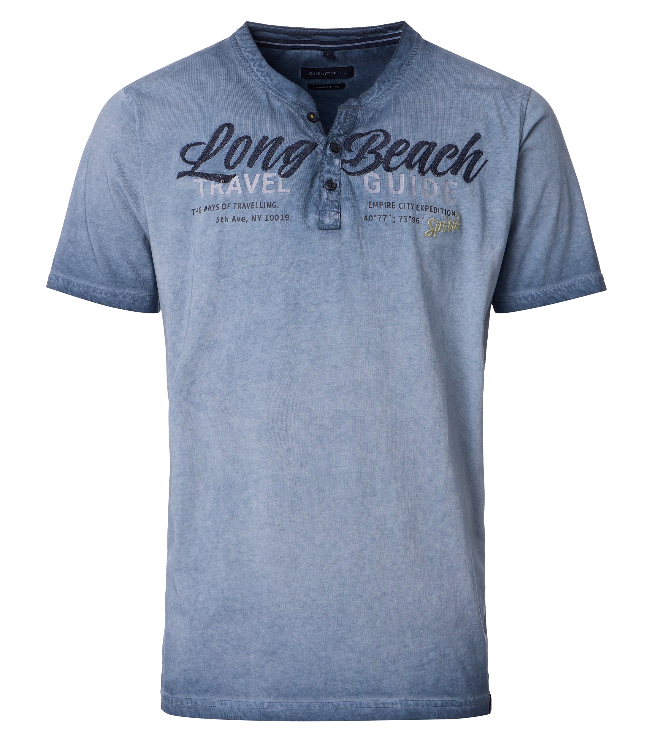 CASAMODA Henleyshirt "CASAMODA Henley uni" günstig online kaufen