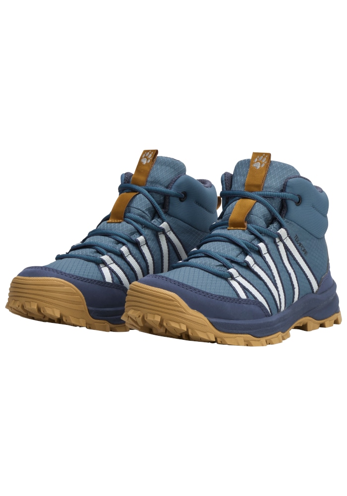 Jack Wolfskin Wanderschuh "WILD HIKE TEXAPORE MID K" Wasserdicht, Trekkingschuh