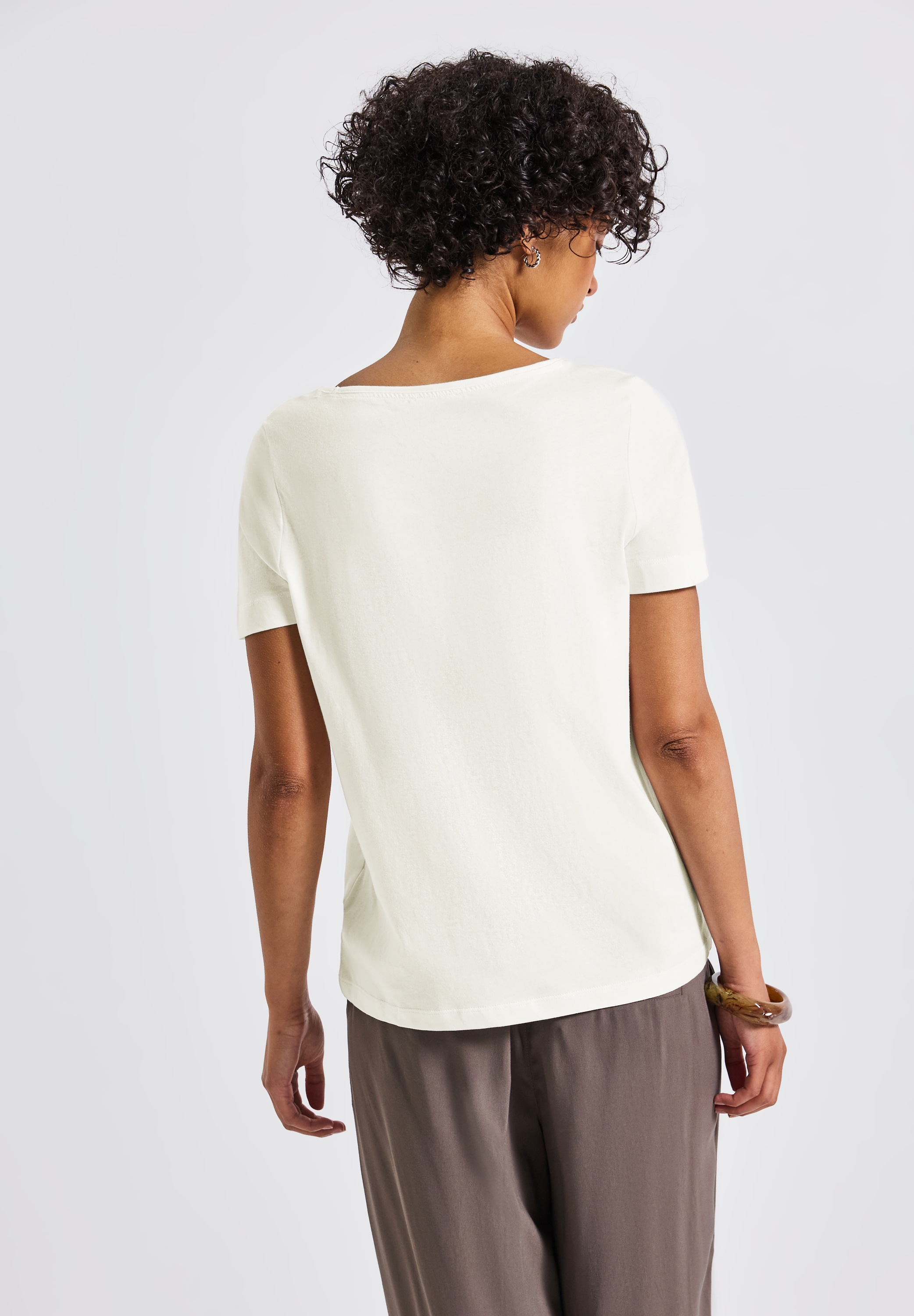 STREET ONE T-Shirt, mit Rundhalsausschnitt