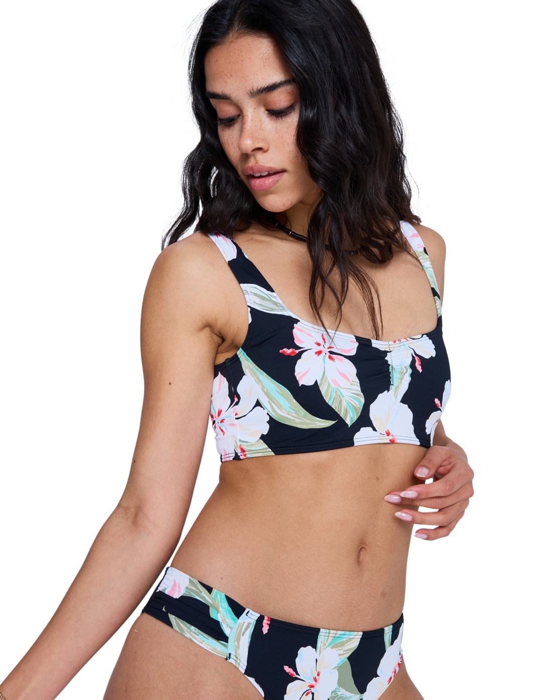 Roxy Bandeau-Bikini-Top »Printed Essentials Bralette«