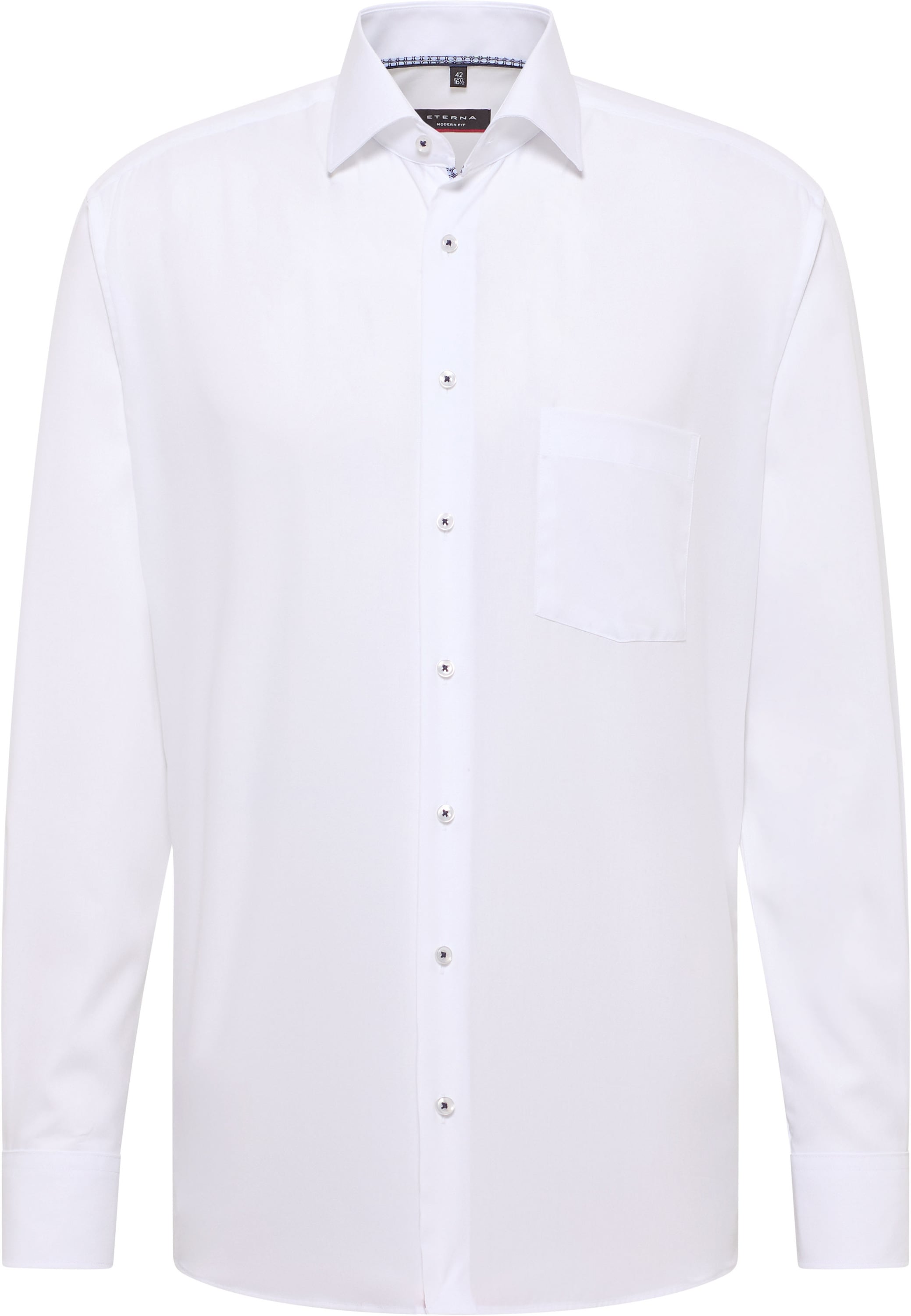 Eterna Langarmhemd, NON IRON (bügelfrei)