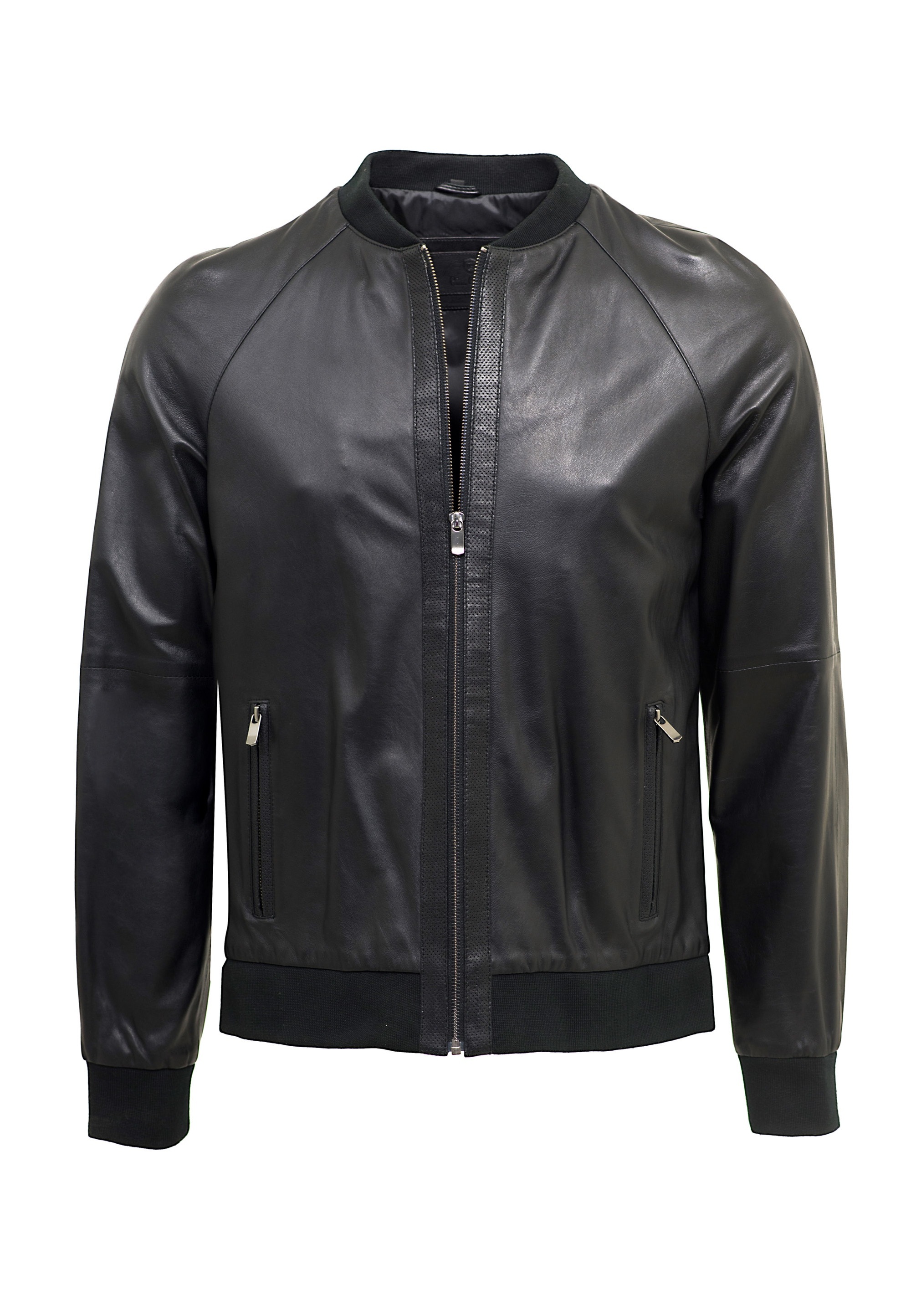 Pierre Cardin Lederjacke, im Bomber-Look