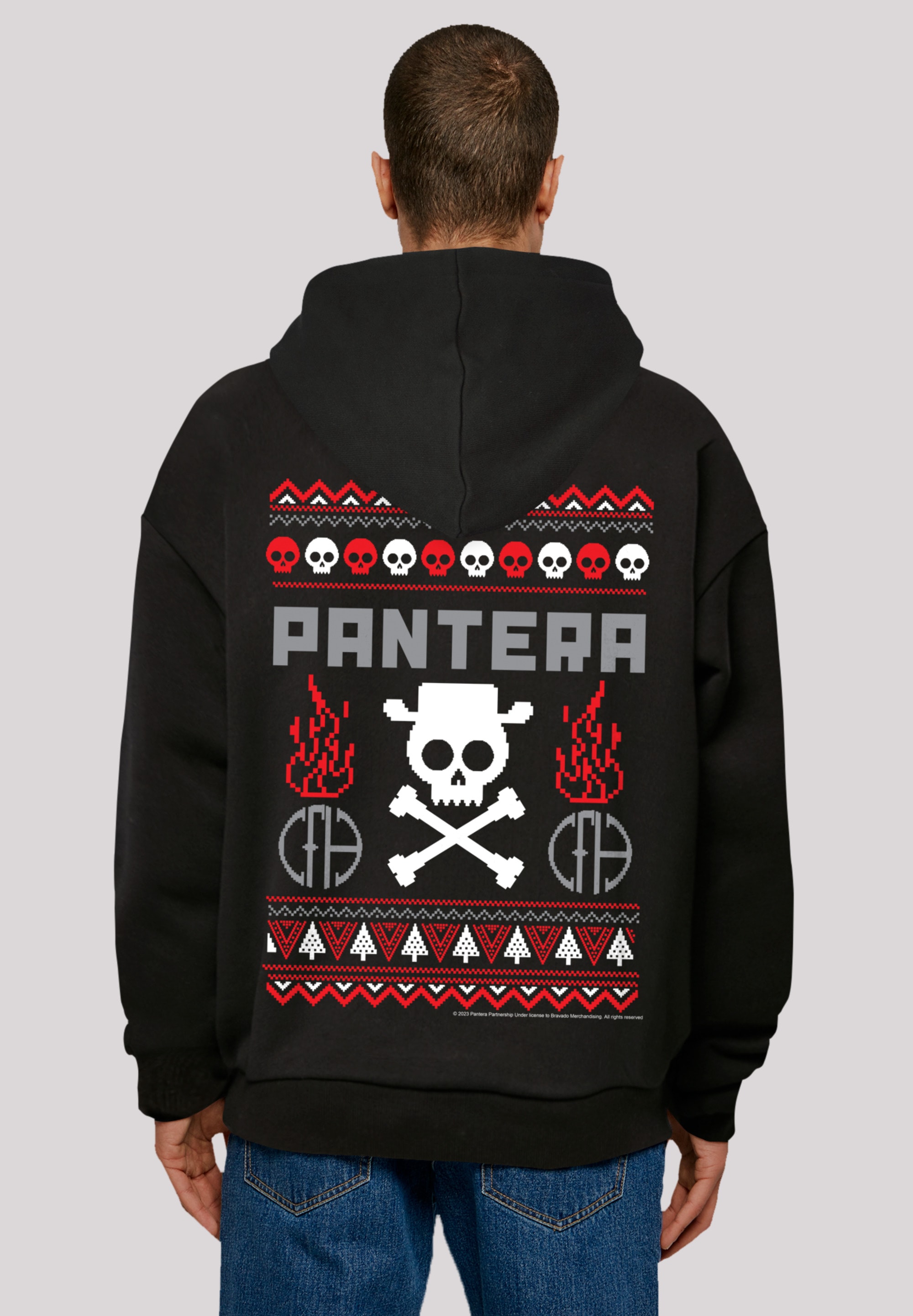 F4NT4STIC Kapuzenpullover "Pantera Weihnachten Christmas", Musik, Band, Log günstig online kaufen