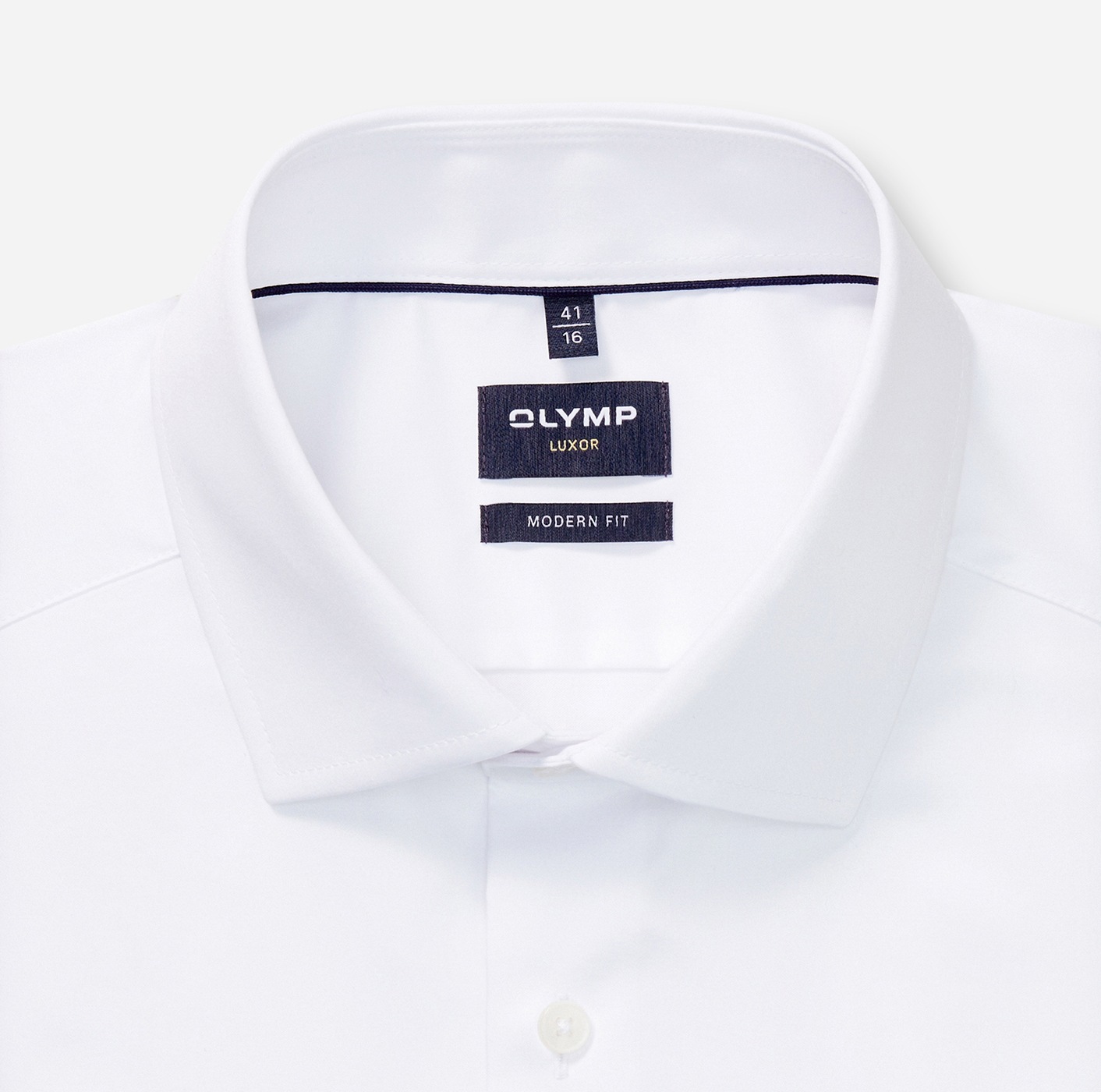 OLYMP Langarmhemd "Luxor modern fit", unifarben, Global-Kentkragen, Busines günstig online kaufen