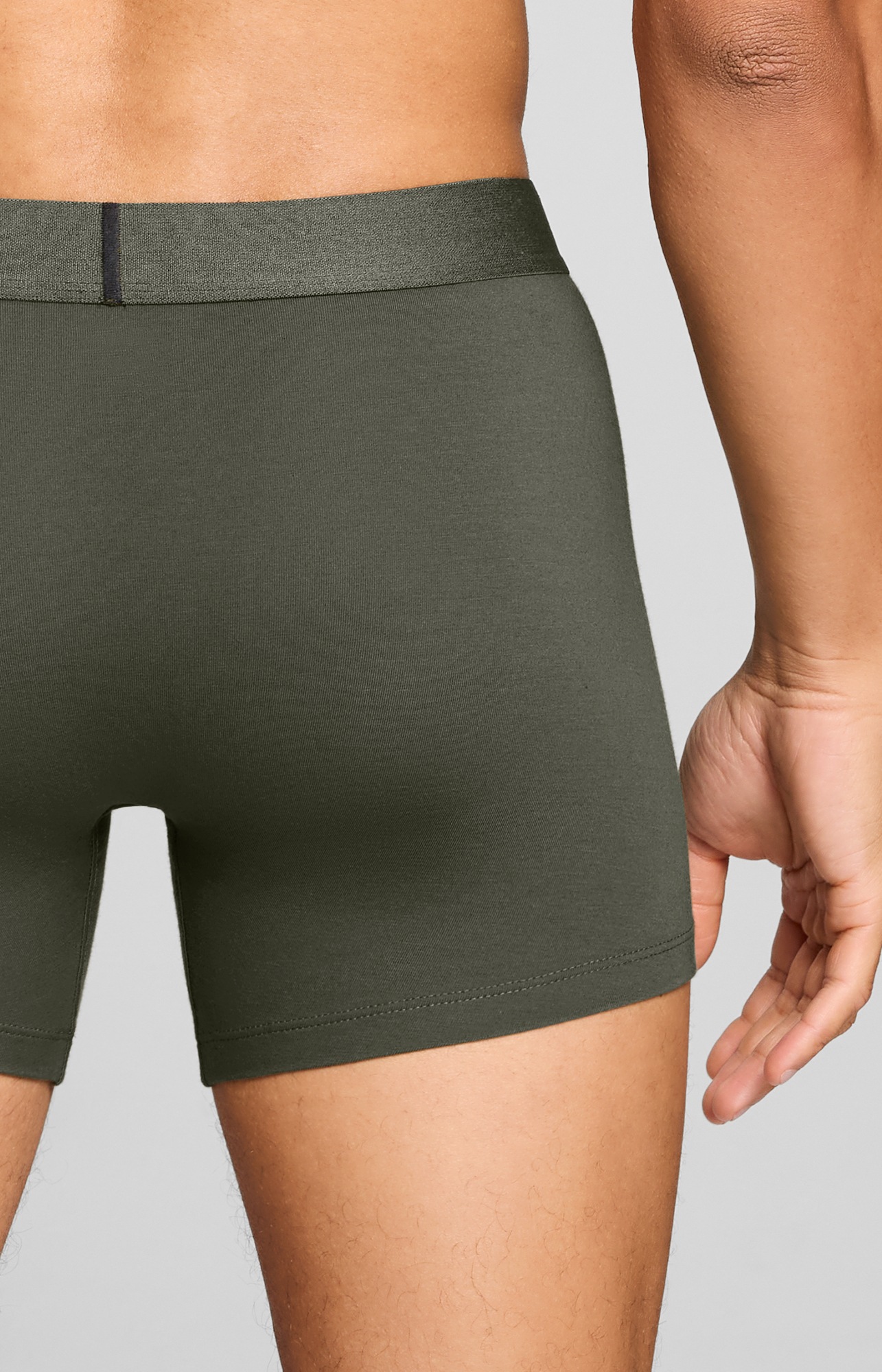 Levi's® Boxer »LEVIS MEN MEL WB BOXER BRIEF« 3er Pack,  ohne Eingriff, tonaler Logobund, elastisch, Cotton-Mix