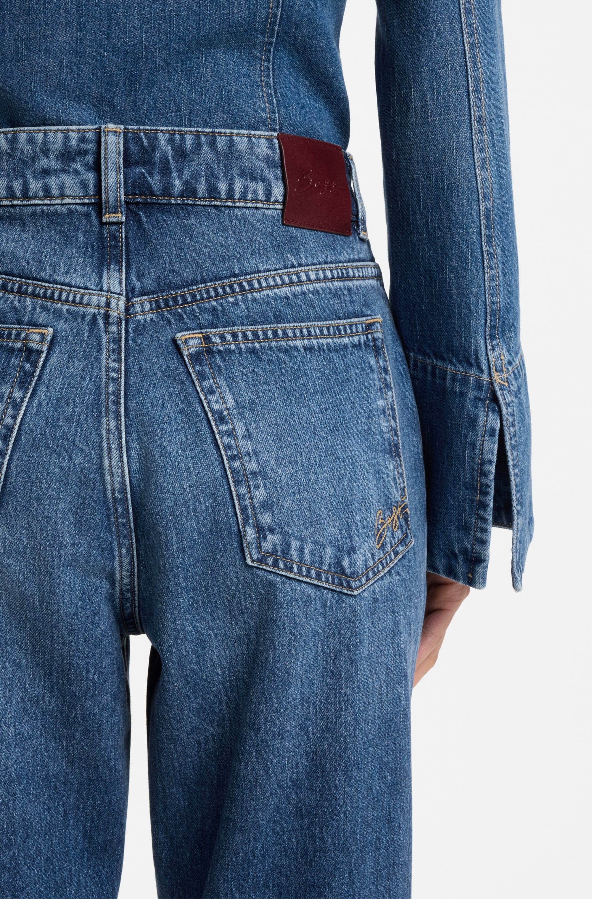 BOSS ORANGE Slim-fit-Jeans »ADA SLIM HR 2.0 Premium Damenmode« mit hohem Bund