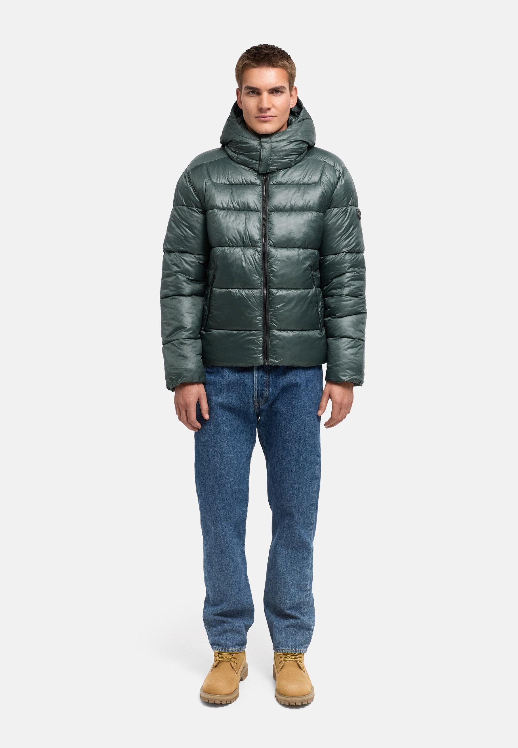 Stone Harbour Steppjacke »Ezioo XX« mit Kapuze Herren Winterjacke mit magnetischen Knöpfen