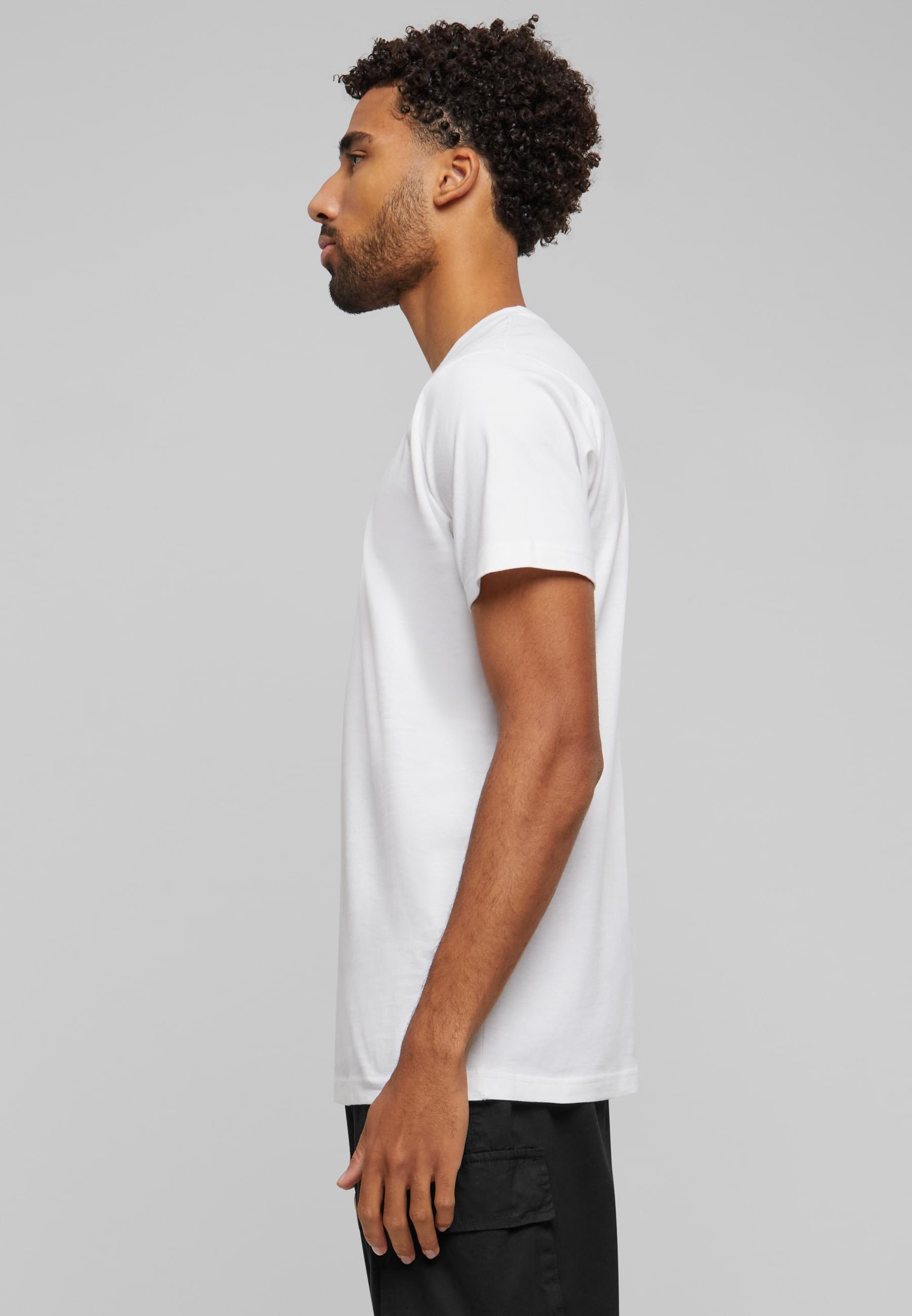 MisterTee Kurzarmshirt »MisterTee Herren Easy Sign Patch Tee«, (1 tlg.)