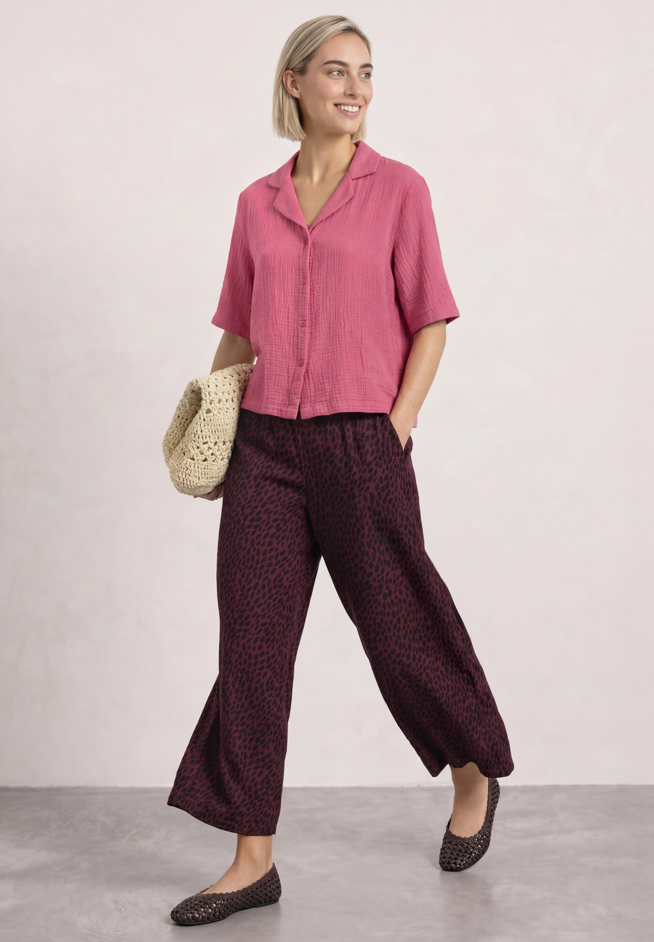 STREET ONE Stoffhose  Middle Waist