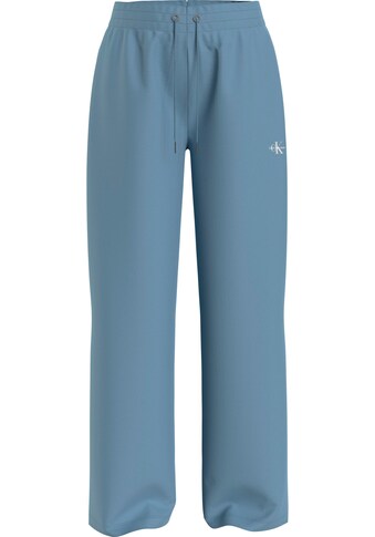 Calvin Klein Jeans Jogger Pants »MICRO MONOLOGO STRAIGHT PANTS«, mit Kordelzug kaufen