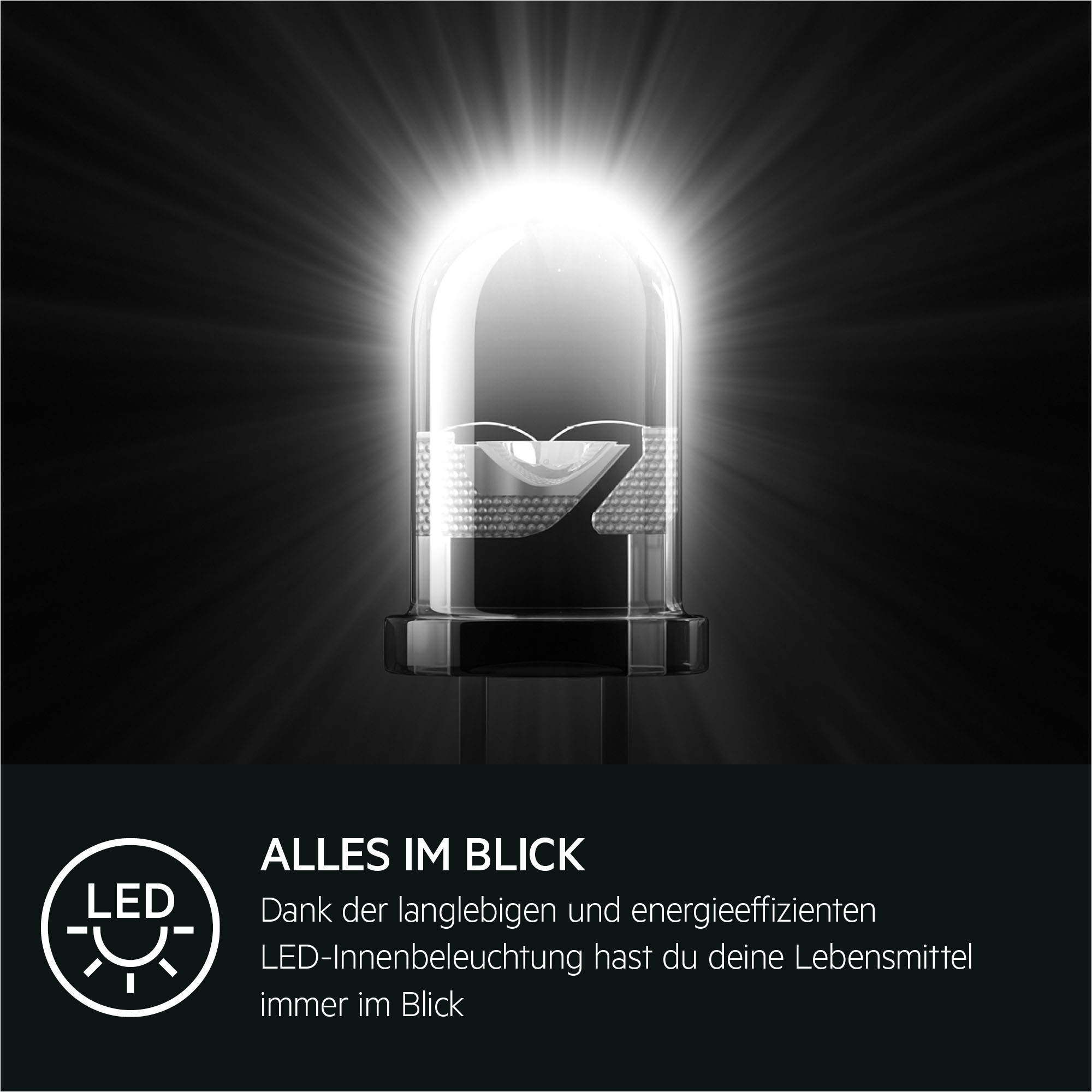 AEG Einbaukühlgefrierkombination 6000 »TF6FS181DC« 176,9 cm hoch 55,7 cm breit DynamicAir: Für gleichmäßige Kälteverteilung