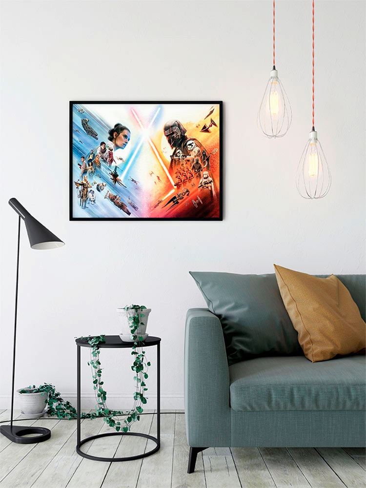Komar Bild »Star Wars Movie Poster«, Star Wars, (1 St.), Wandbild zur Dekoration im Kinderzimmer - ohne Rahmen