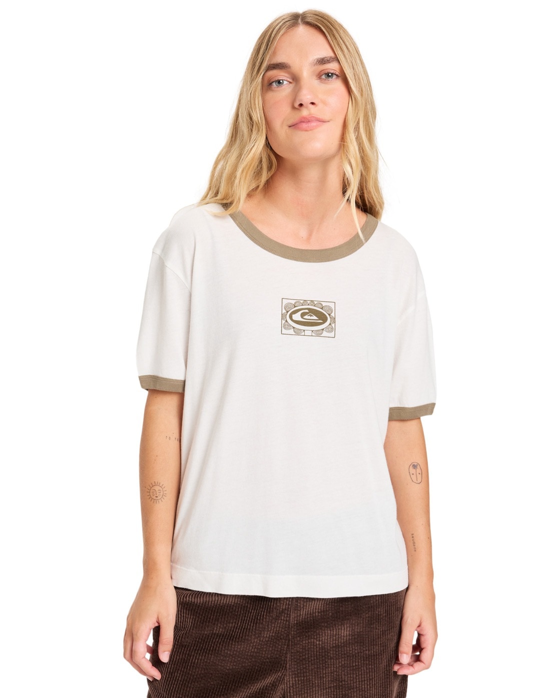 Quiksilver Rundhalsshirt "Ringer Screen"