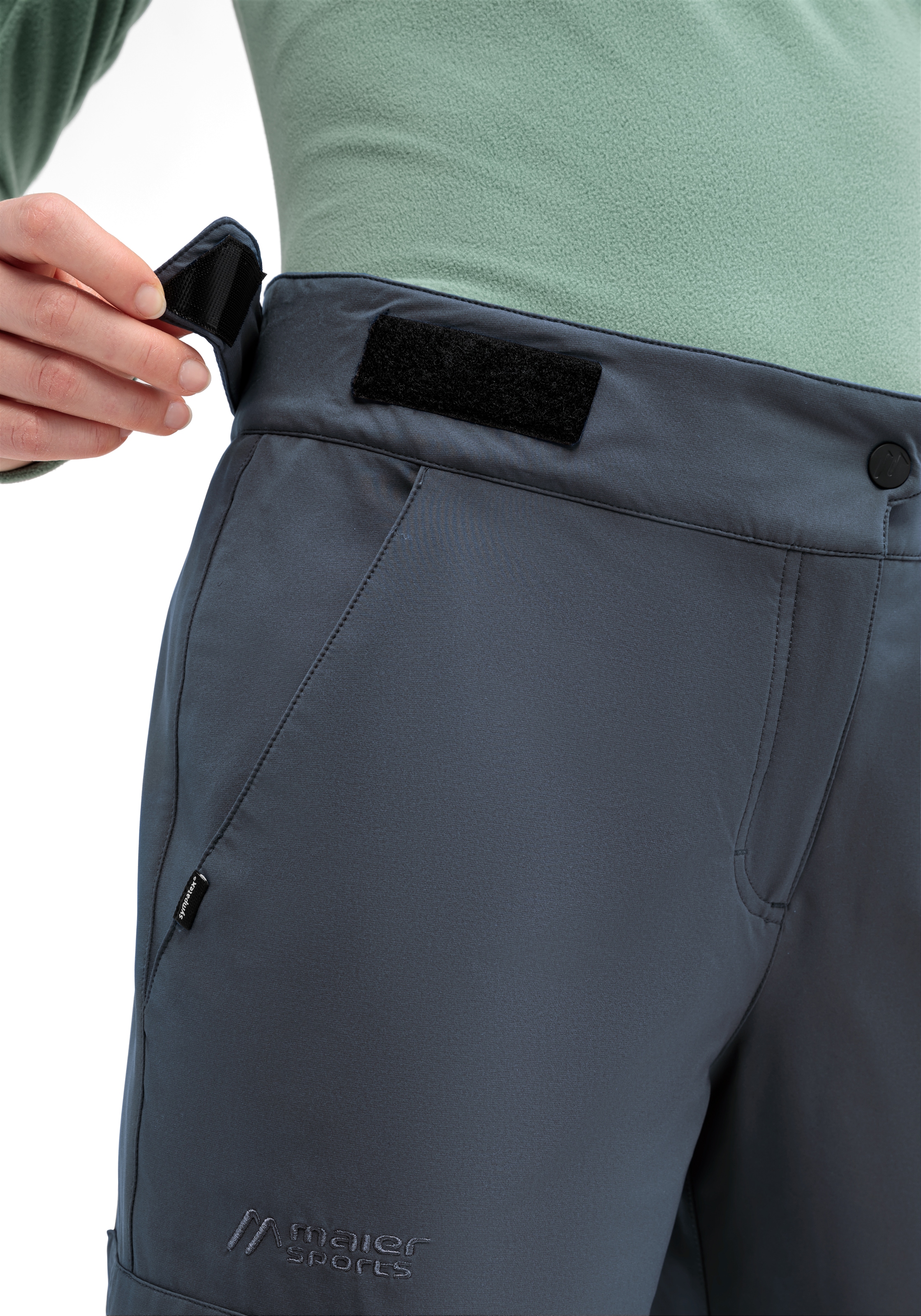 Maier Sports Funktionshose »R3 Zed Pants W«, Damen Outdoorhose elastische Wanderhose Regular fit