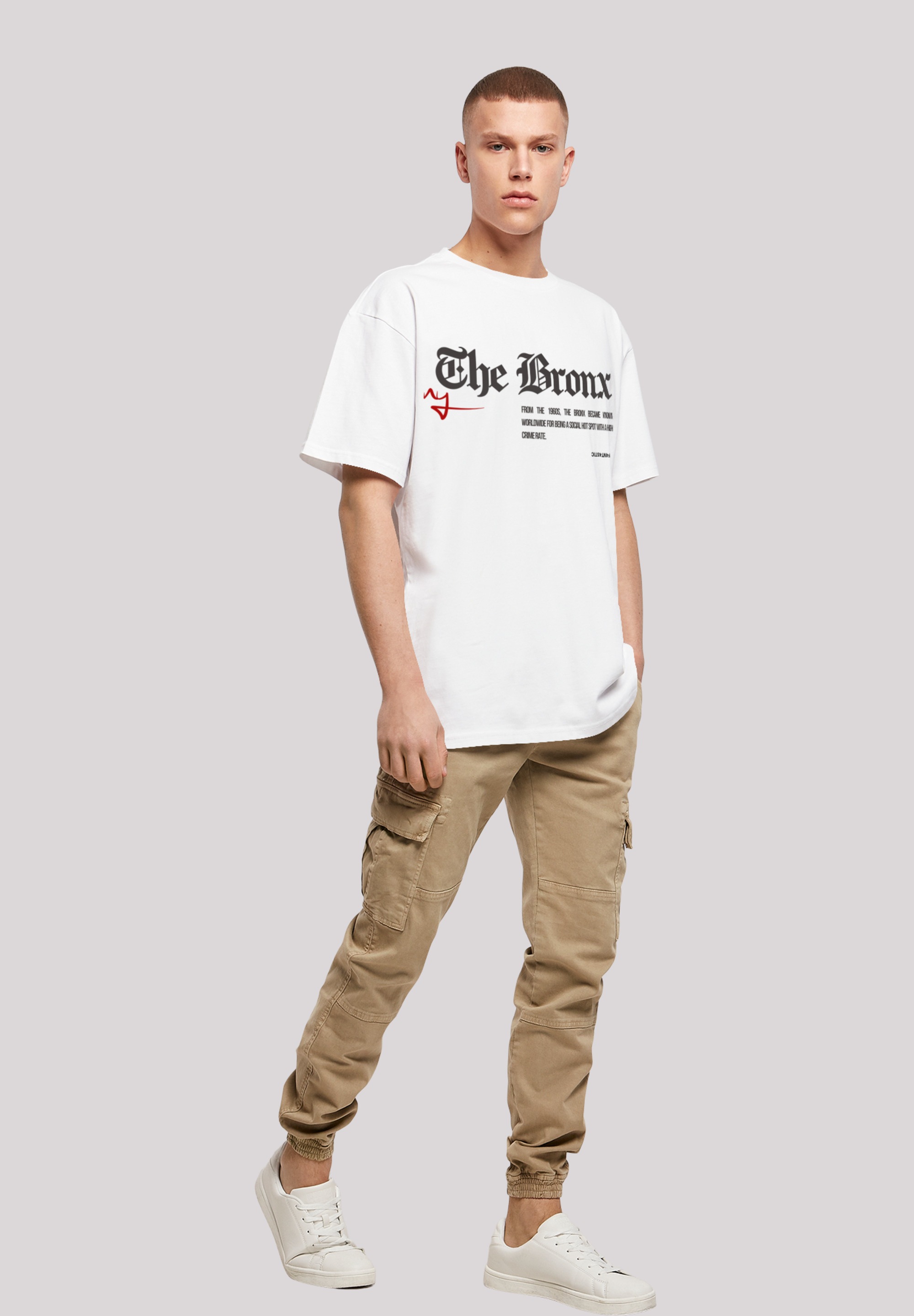 F4NT4STIC T-Shirt »The Bronx OVERSIZE TEE«, Print