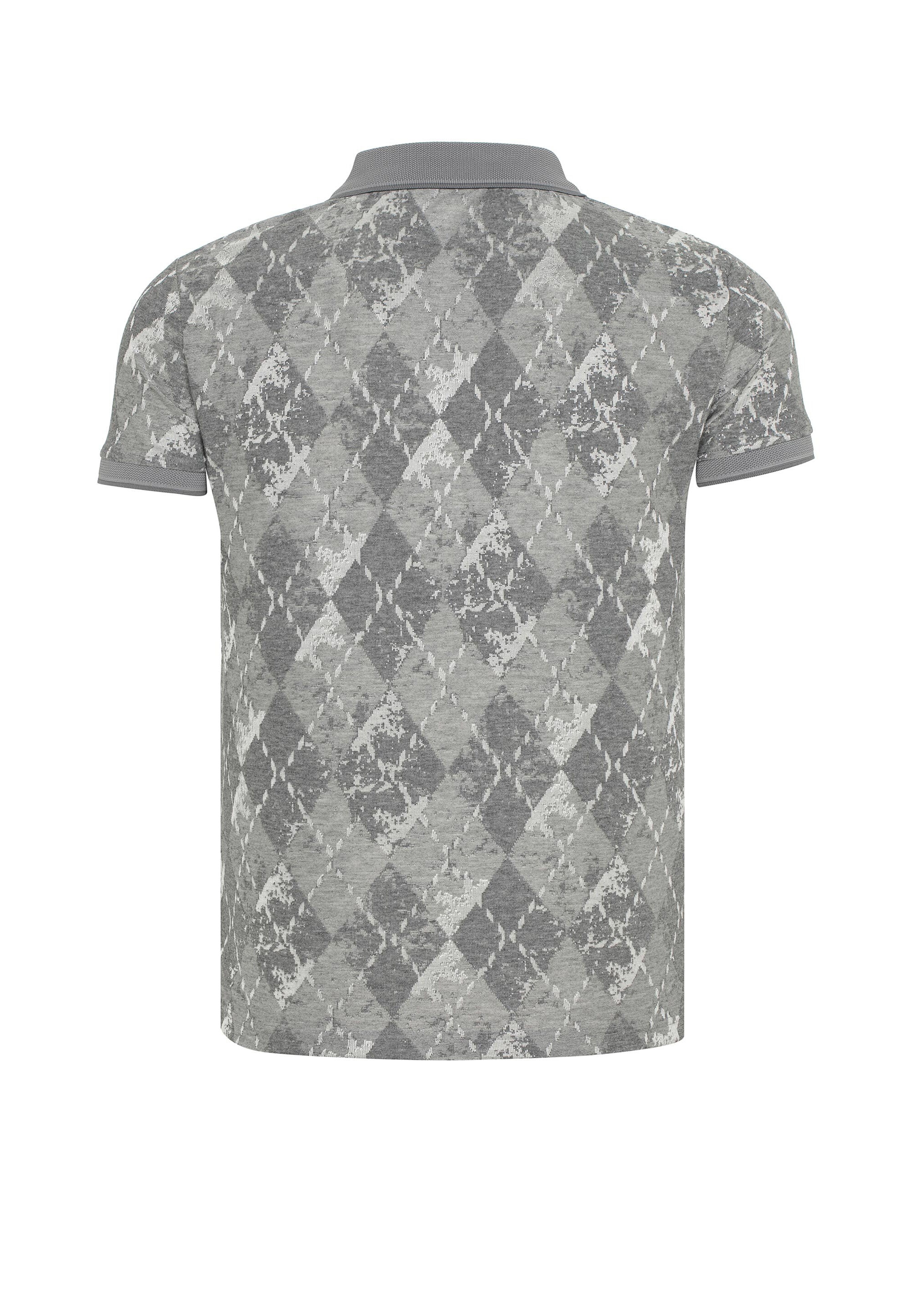 Cipo & Baxx T-Shirt »T-Shirts«, mit Rautenprint, CT-452