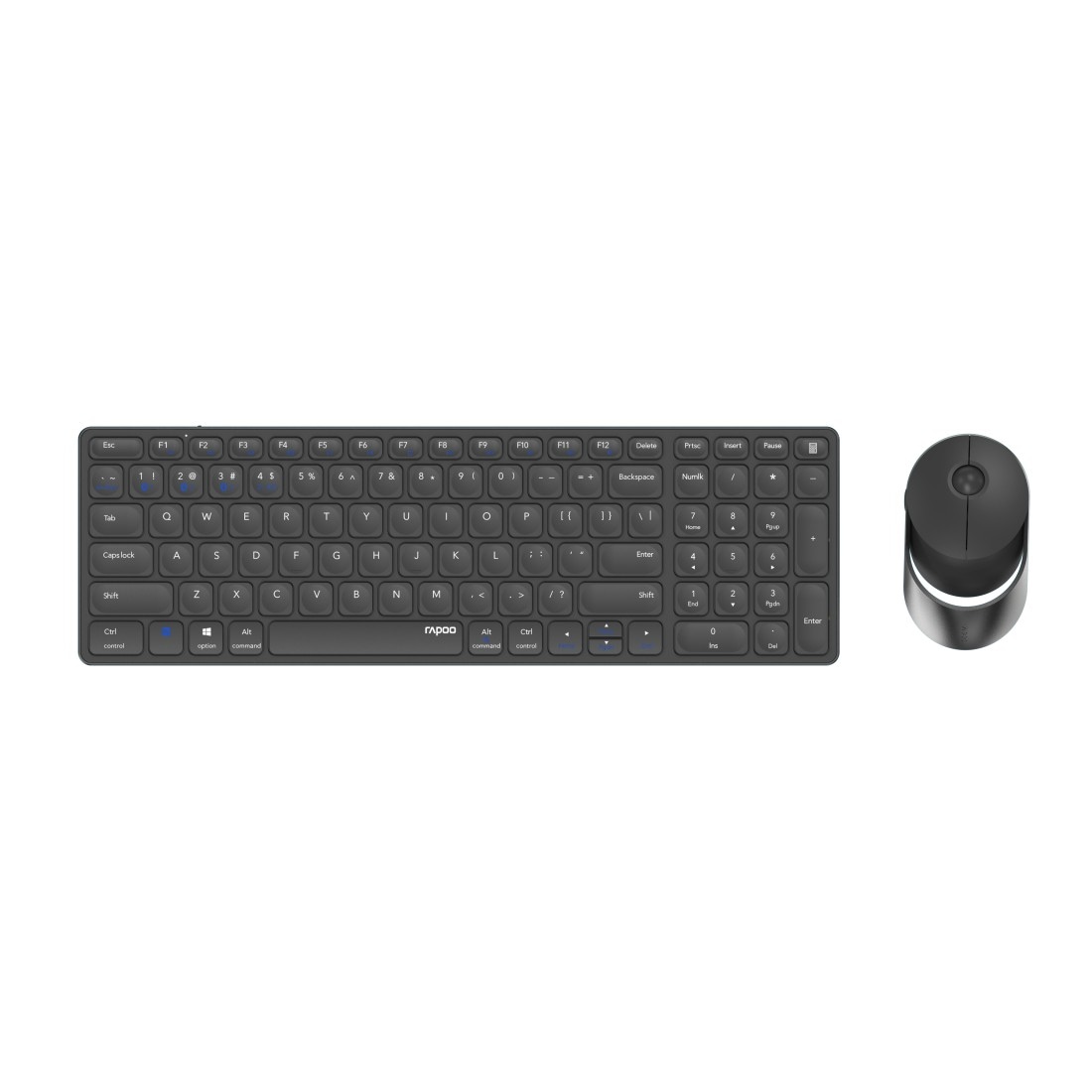 Tastatur- und Maus-Set »9750M Kabelloses Multi-Mode-Deskset, DE-Layout, 2.4 GHz, 1300...