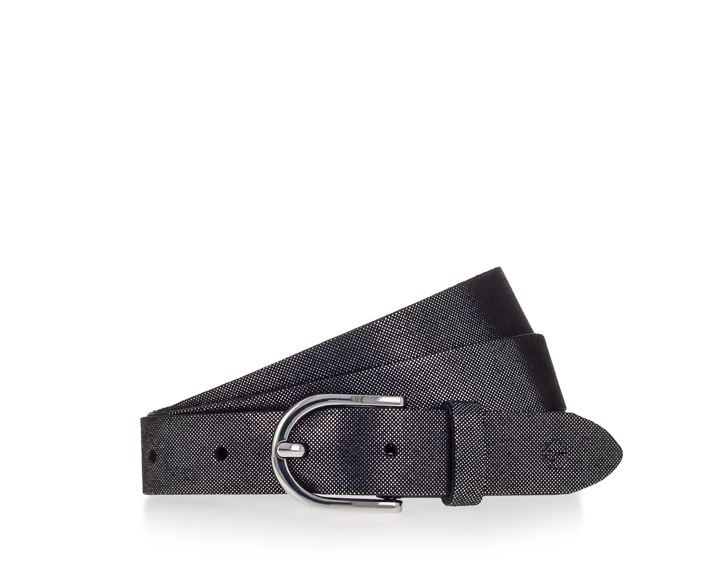 Tamaris Ledergürtel Metallic-Schimmer günstig online kaufen