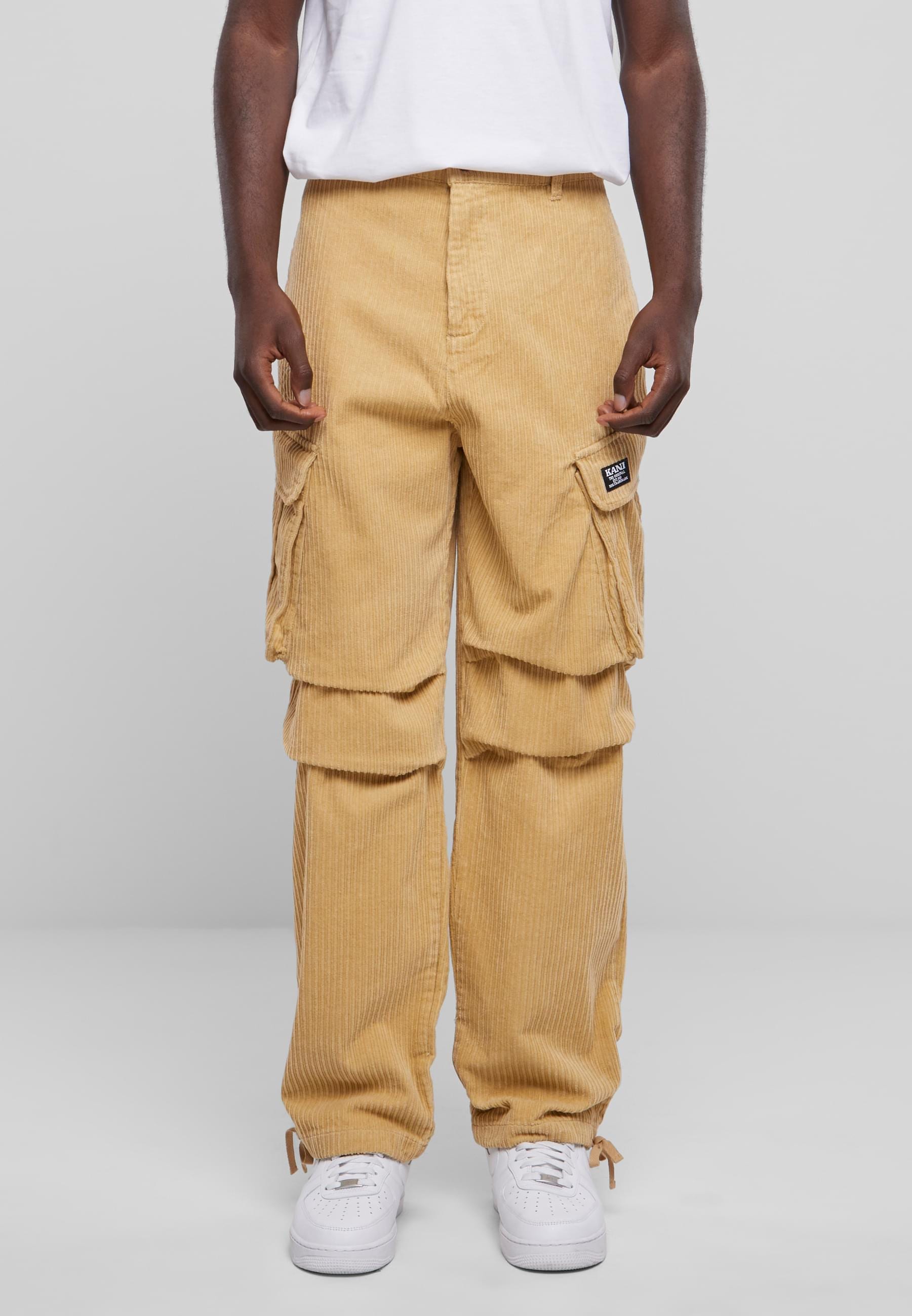 Karl Kani Cargohose »Karl Kani Herren KU233-005-1 KK Retro Corduroy Cargo Pants«, (1 tlg.)