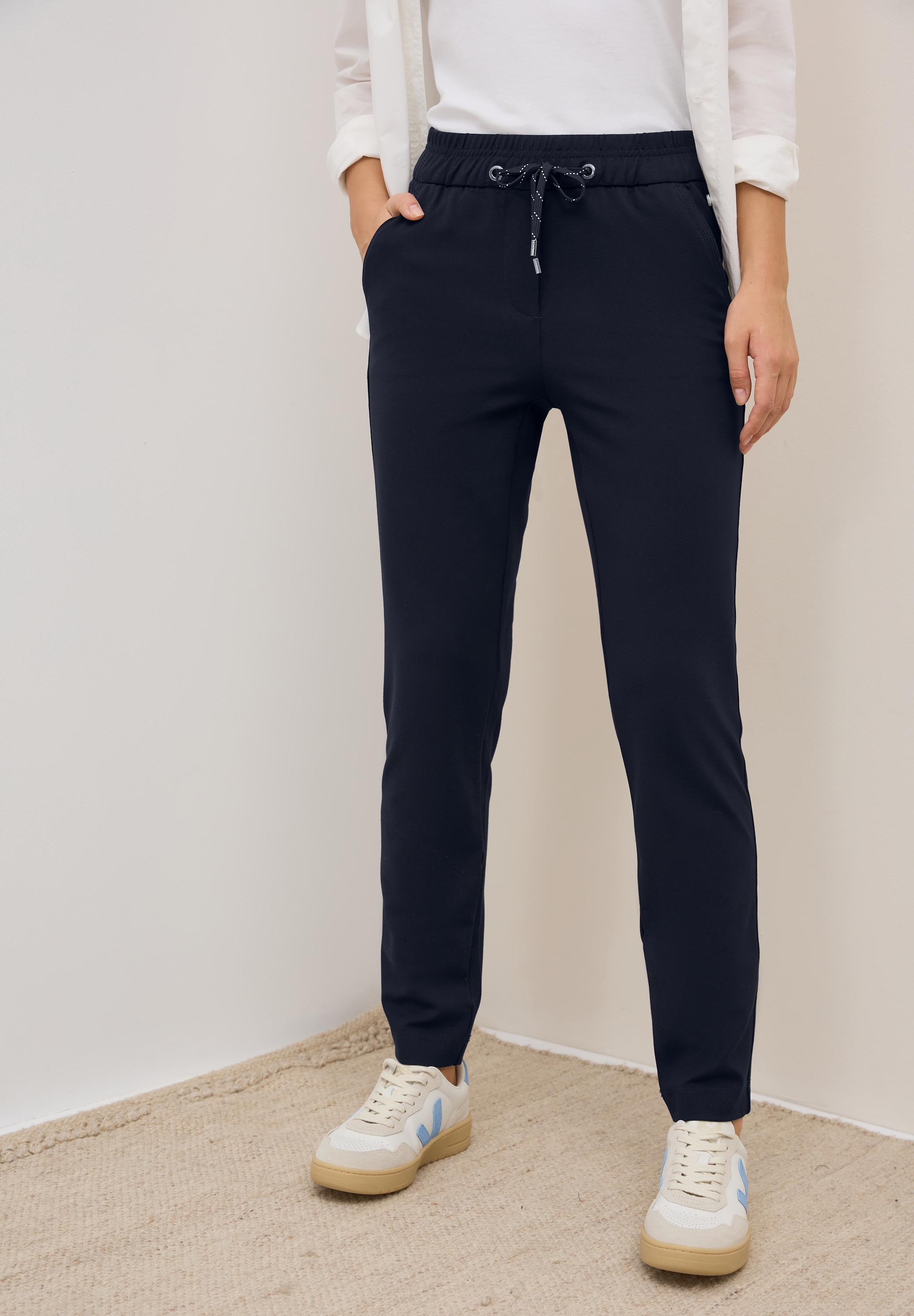 Cecil Stoffhose "Style Tracey", mit elastischem Bund und Tunnelzug günstig online kaufen