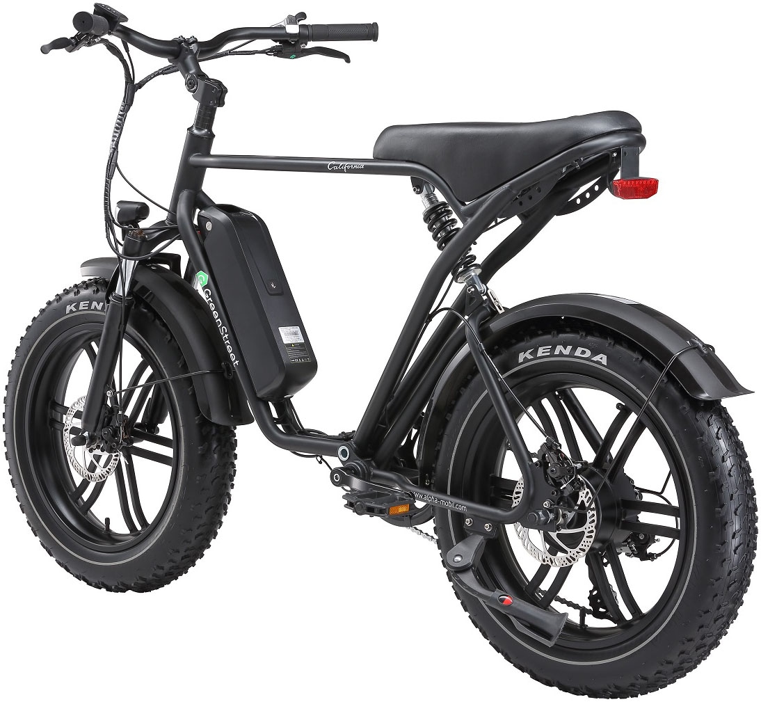 GreenStreet E-Bike »California«, 7 Gang, Shimano, Heckmotor 250 W, Pedelec, Elektrofahrrad für Damen u. Herren, MTB