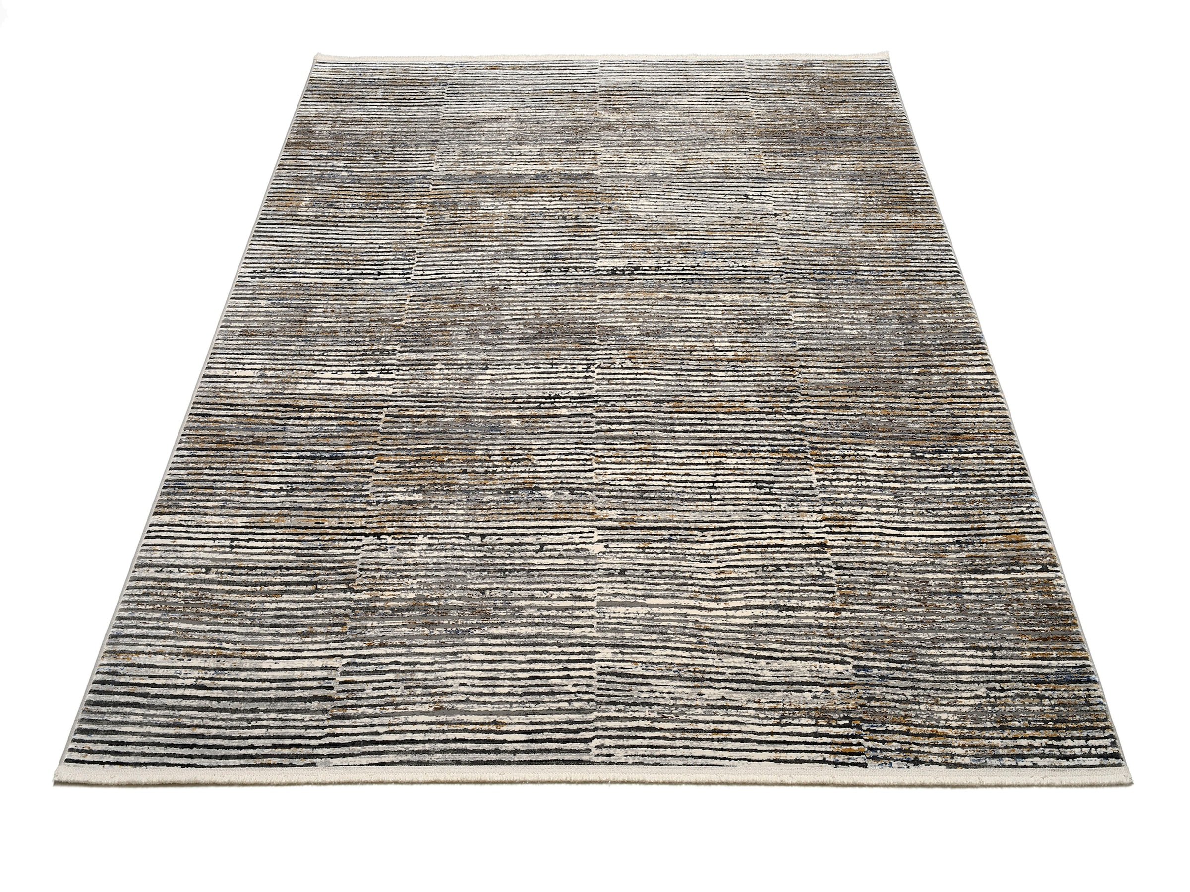 Musterring Teppich »COLORADO STRIPE«, rechteckig, exclusive MUSTERRING DELUXE COLLECTION hochwertig gekettelt Fransen