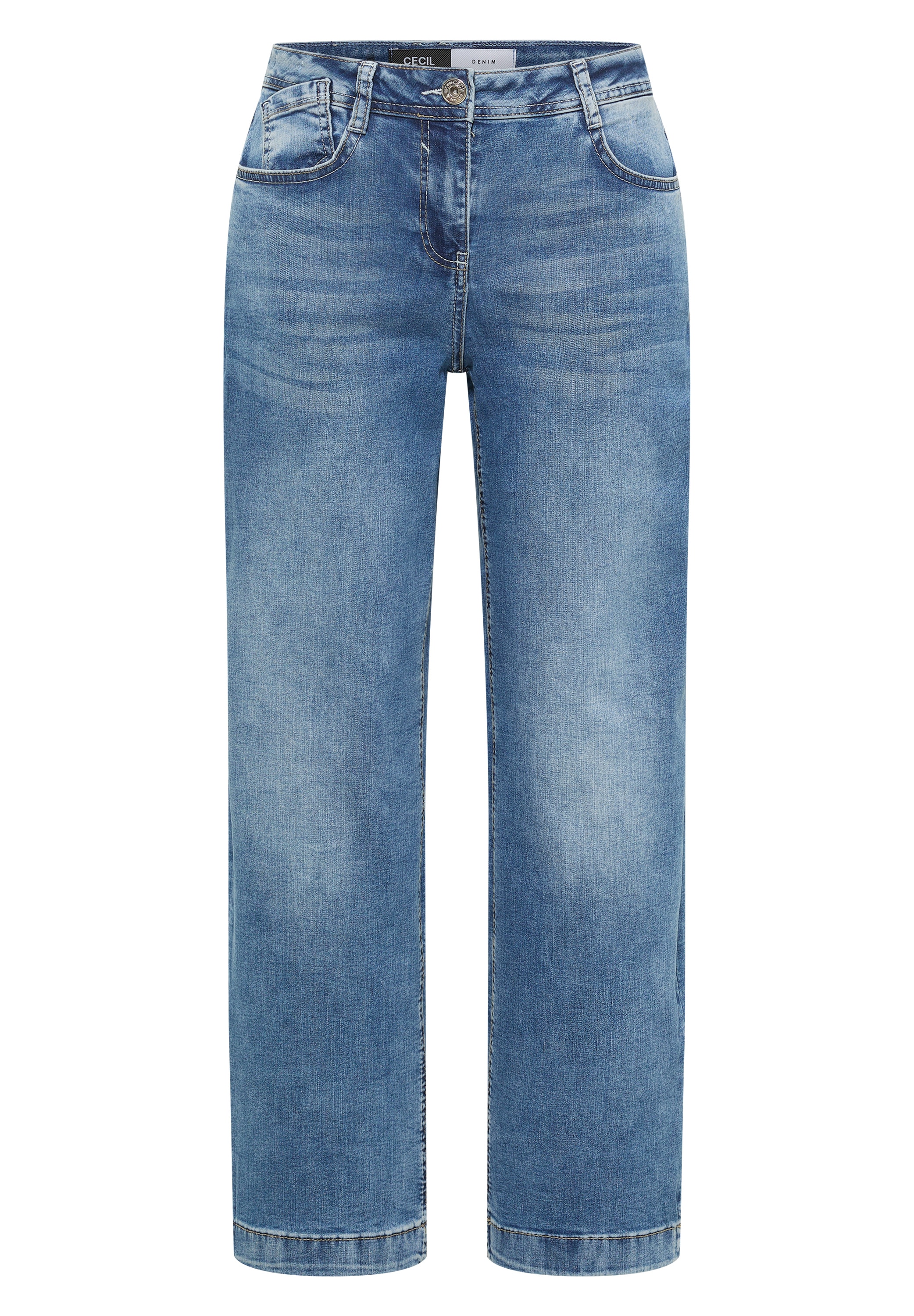 Cecil Loose-fit-Jeans 5-Pocket-Style