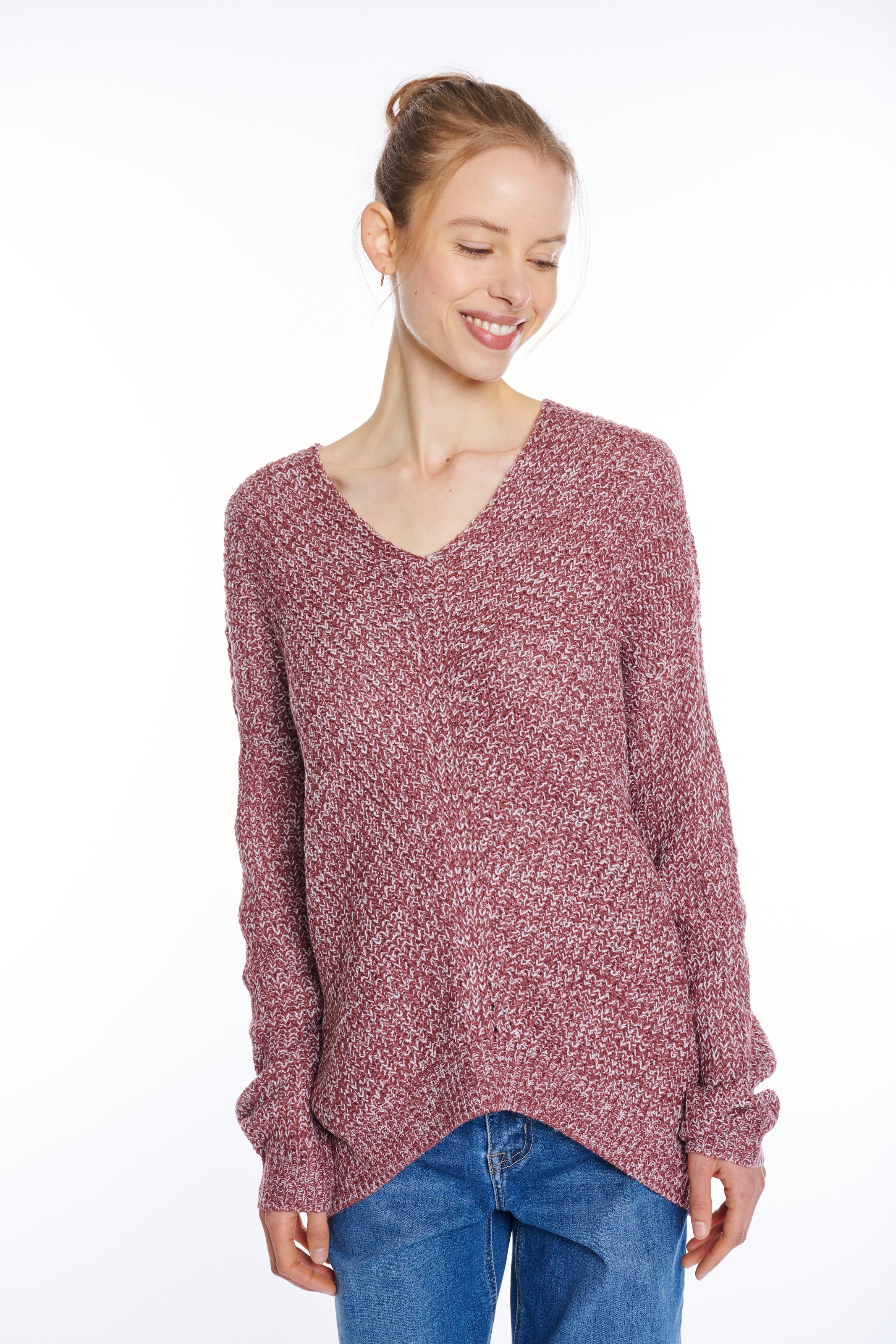 HaILY’S Strickpullover "LS P VK Pi44pa" günstig online kaufen