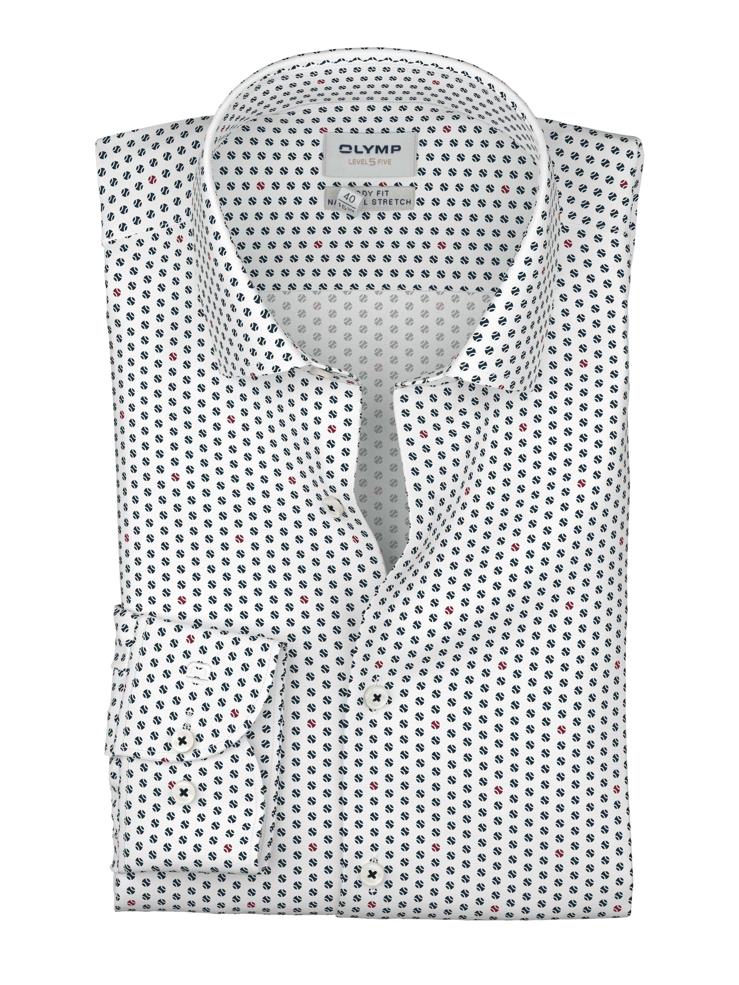 OLYMP Langarmhemd "Level 5" body fit, Kentkragen, Businesshemd günstig online kaufen
