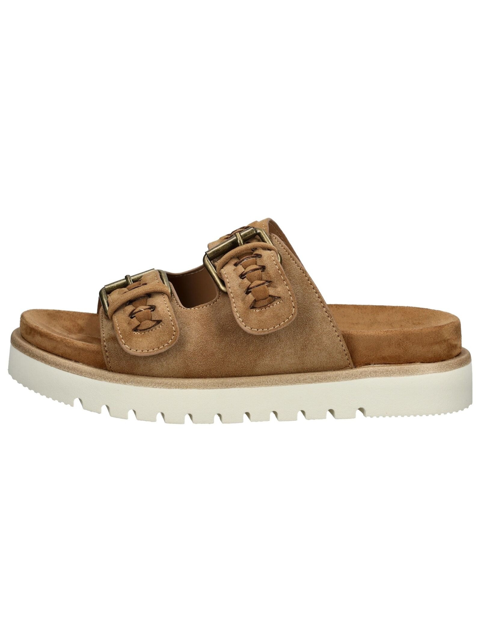 Mustang Shoes Pantolette "Mustang Shoes Pantoletten Lederimitat/Textil" günstig online kaufen