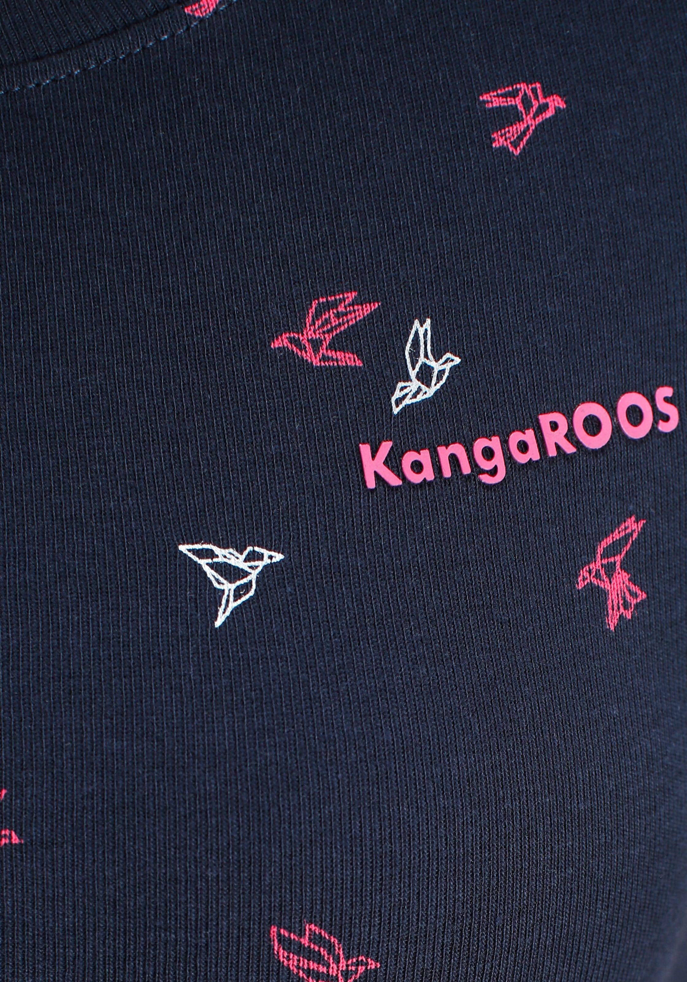 KangaROOS Kurzarmshirt, mit trendigem Allover-Print - NEUE KOLLEKTION  online bestellen | BAUR