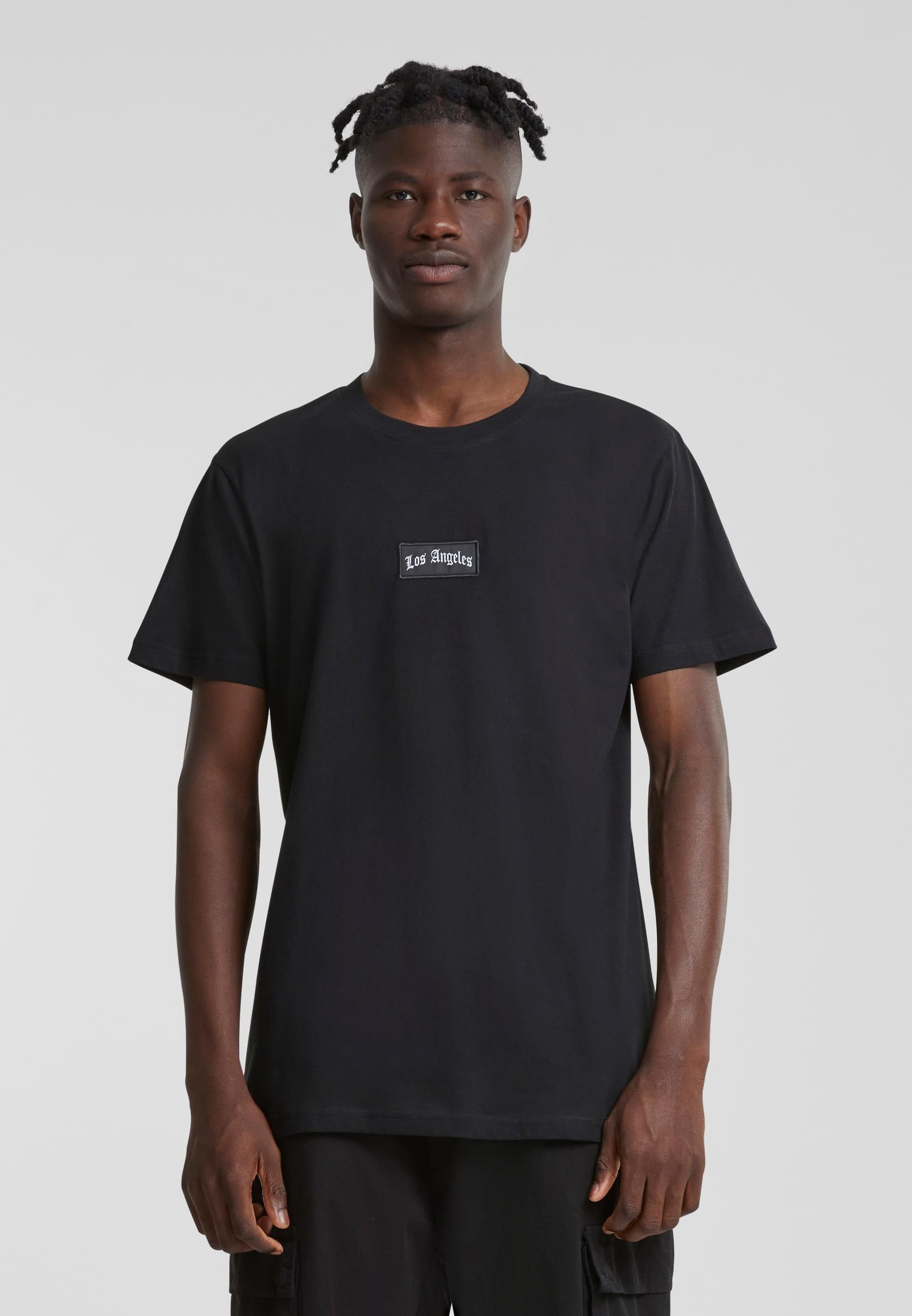 MisterTee T-Shirt »MisterTee LA Sketch Patch Tee«, (1 tlg.)